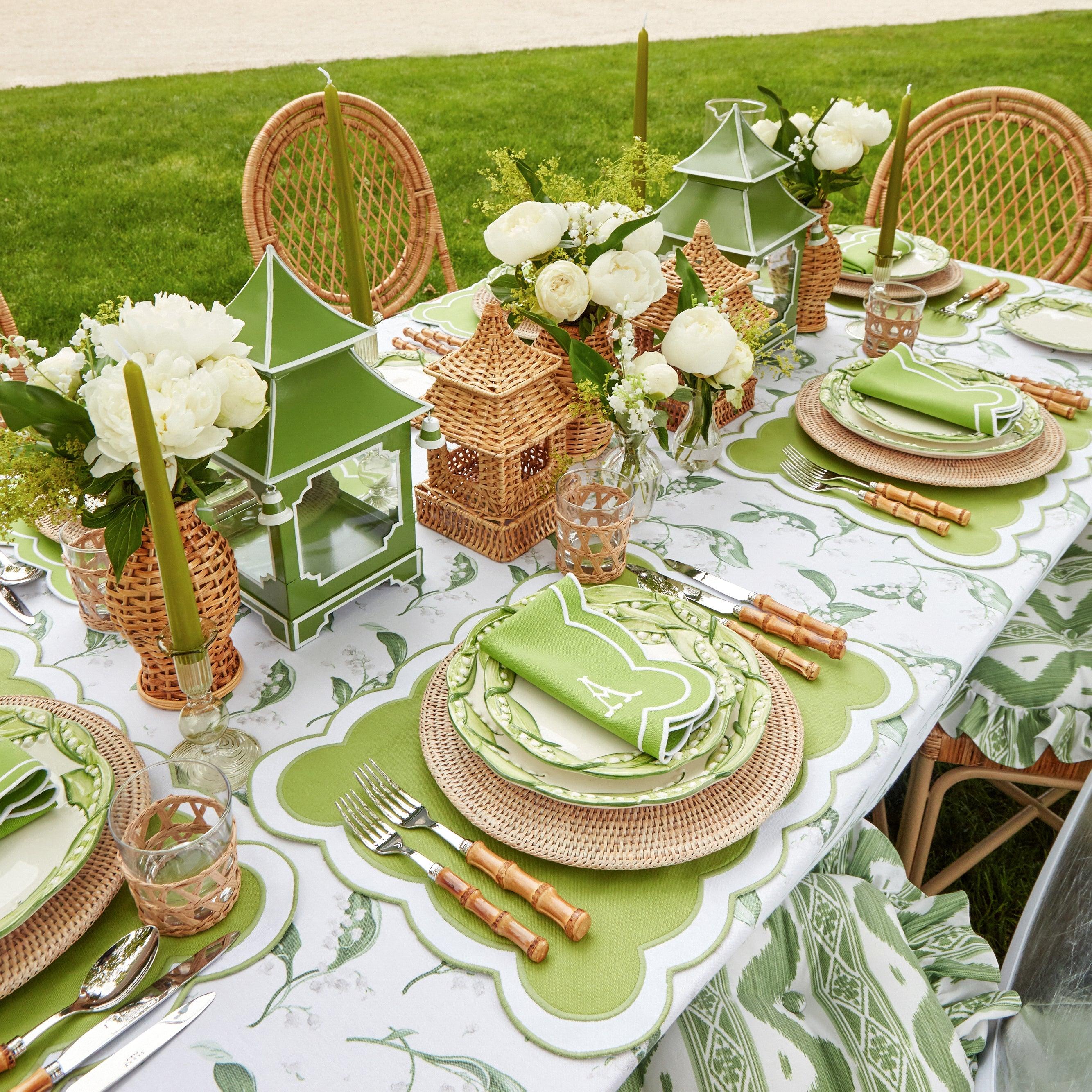 Apple Green Pagoda Lantern - Image 18