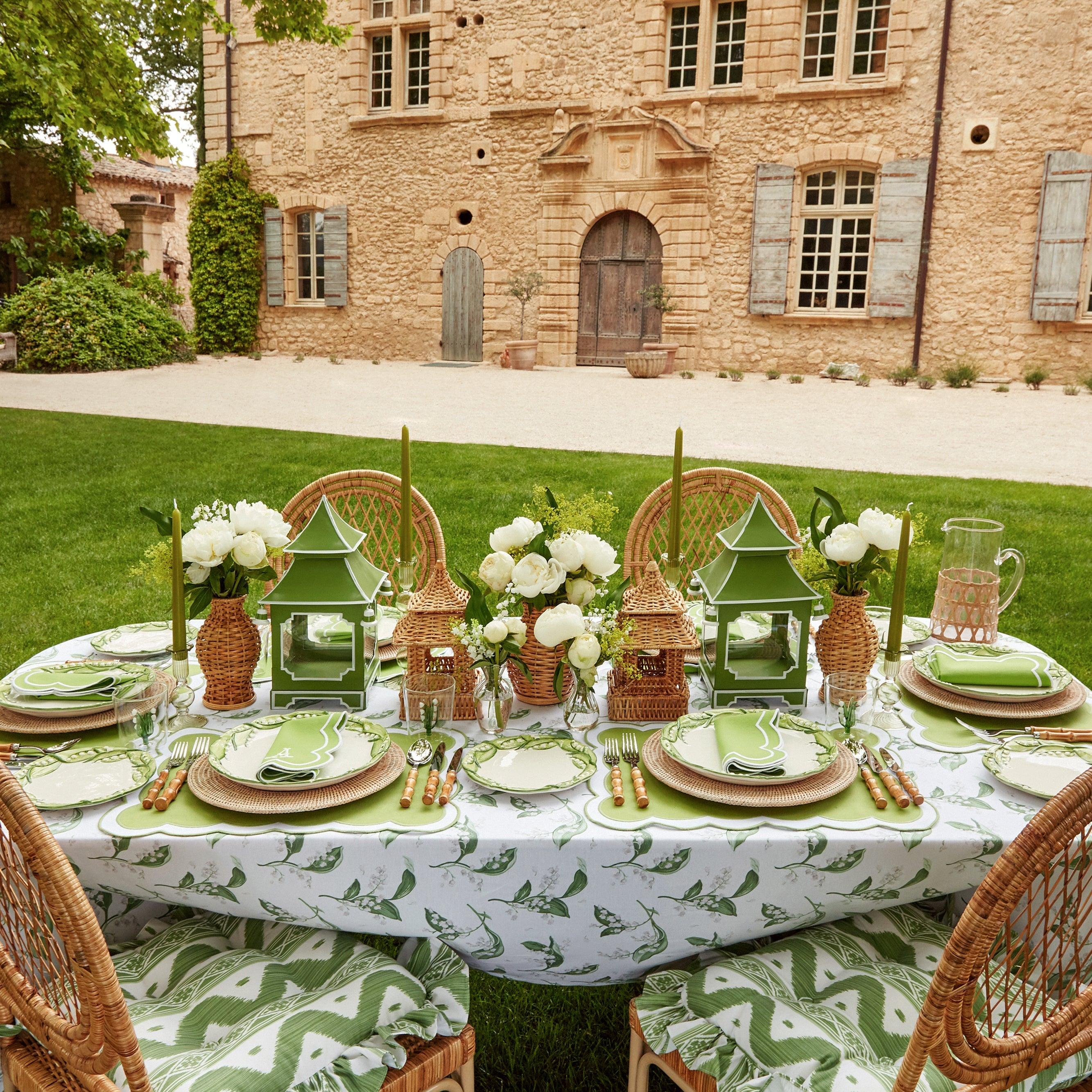 Apple Green Pagoda Lantern - Image 19