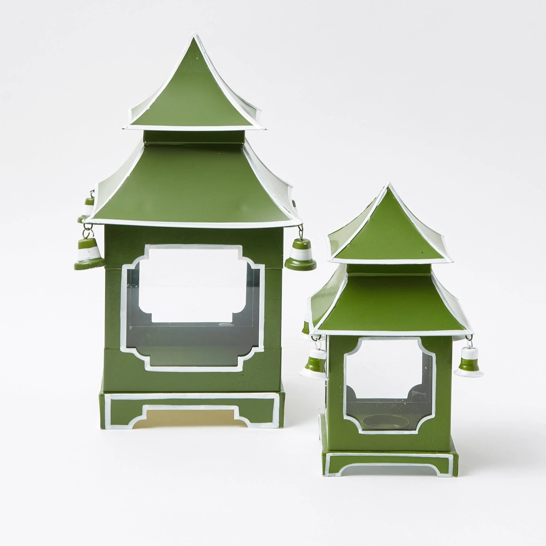 Apple Green Pagoda Lantern - Image 5