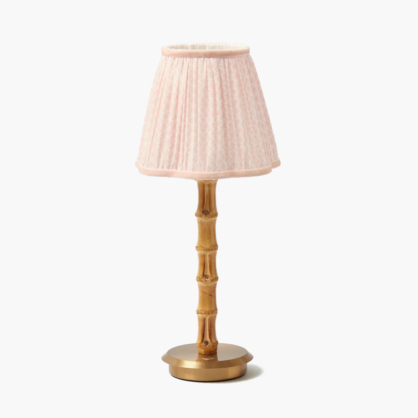 Pink Striped Ruffle Lampshade (18cm) - Image 8