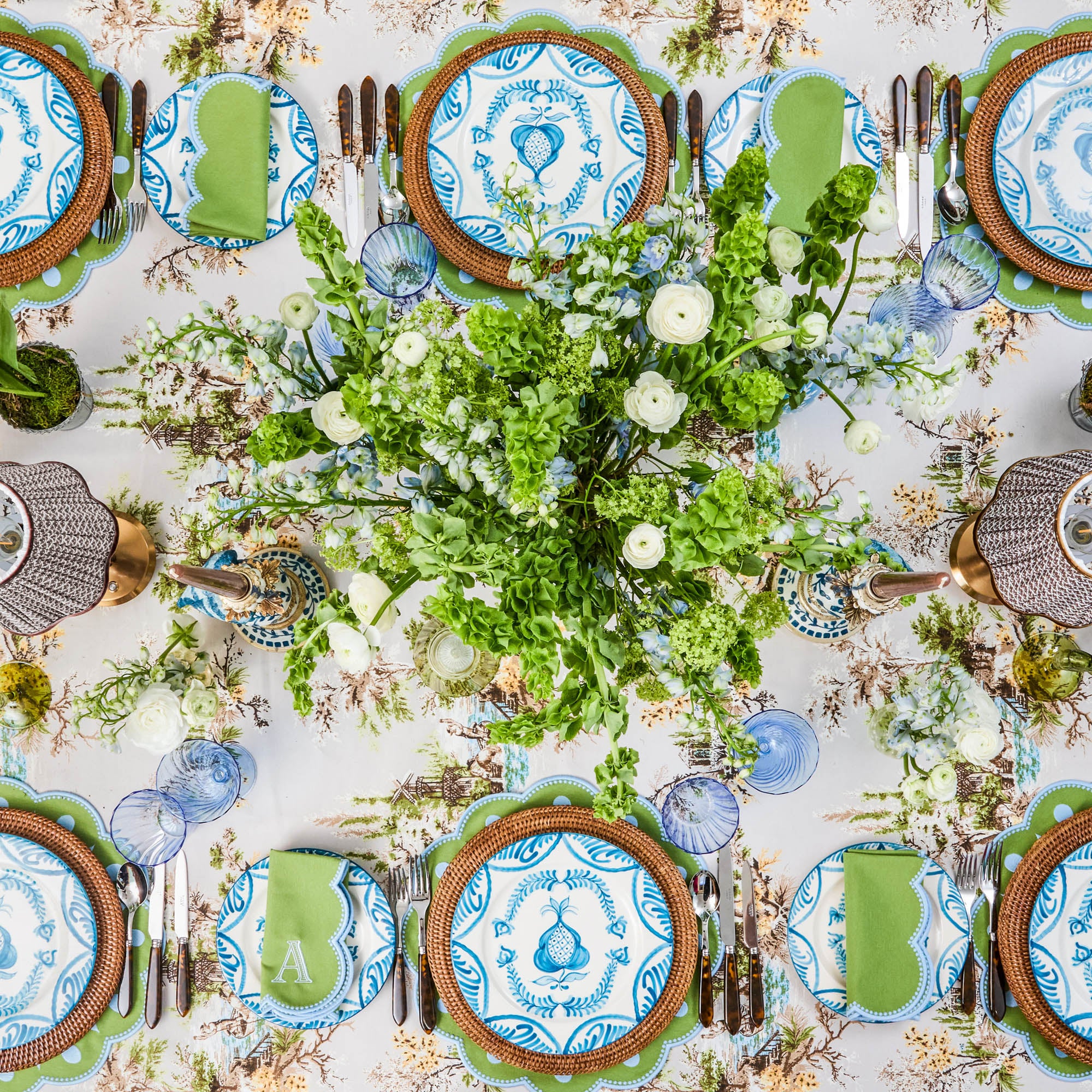 Blue Fluted Glassware (Set of 8) - Image 13