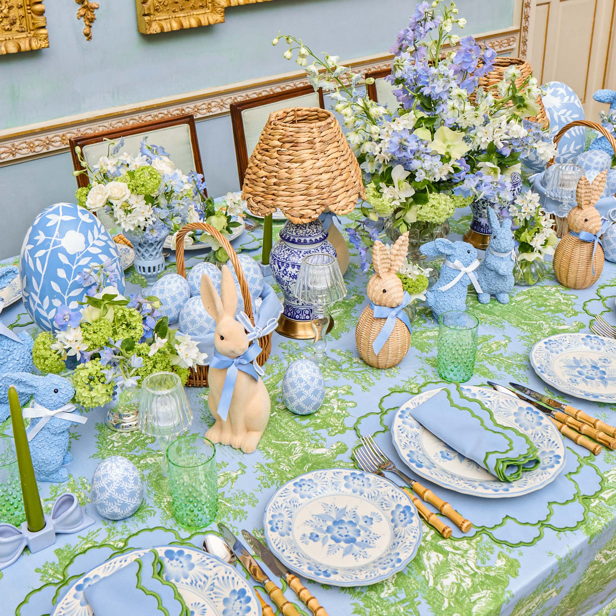 Emerald Hobnail Glasses (Set of 6) - Image 6