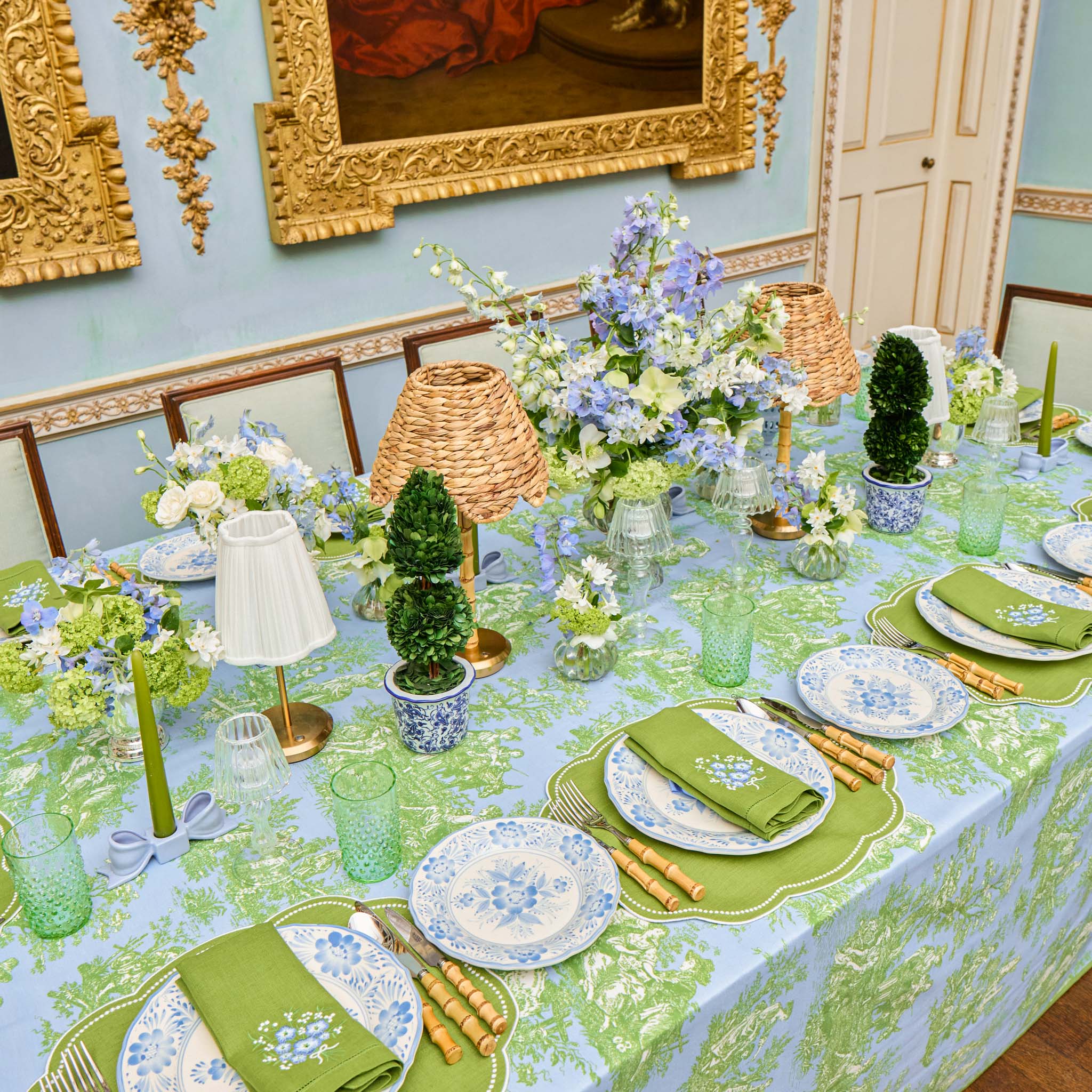 Chinoiserie Potted Boxwood Tree (Pair) - Image 4