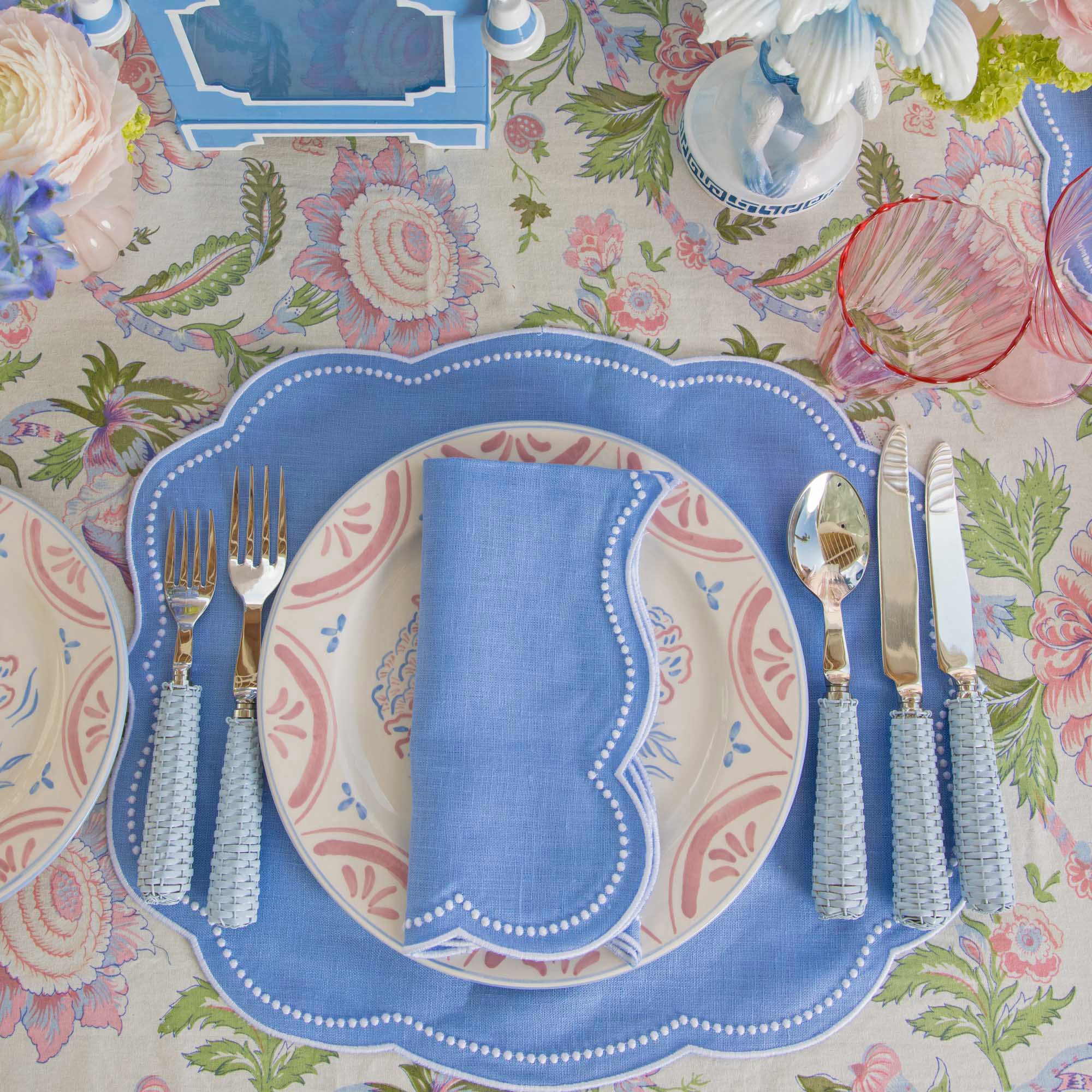 Blue Rattan Cutlery (5 Piece) - Image 13