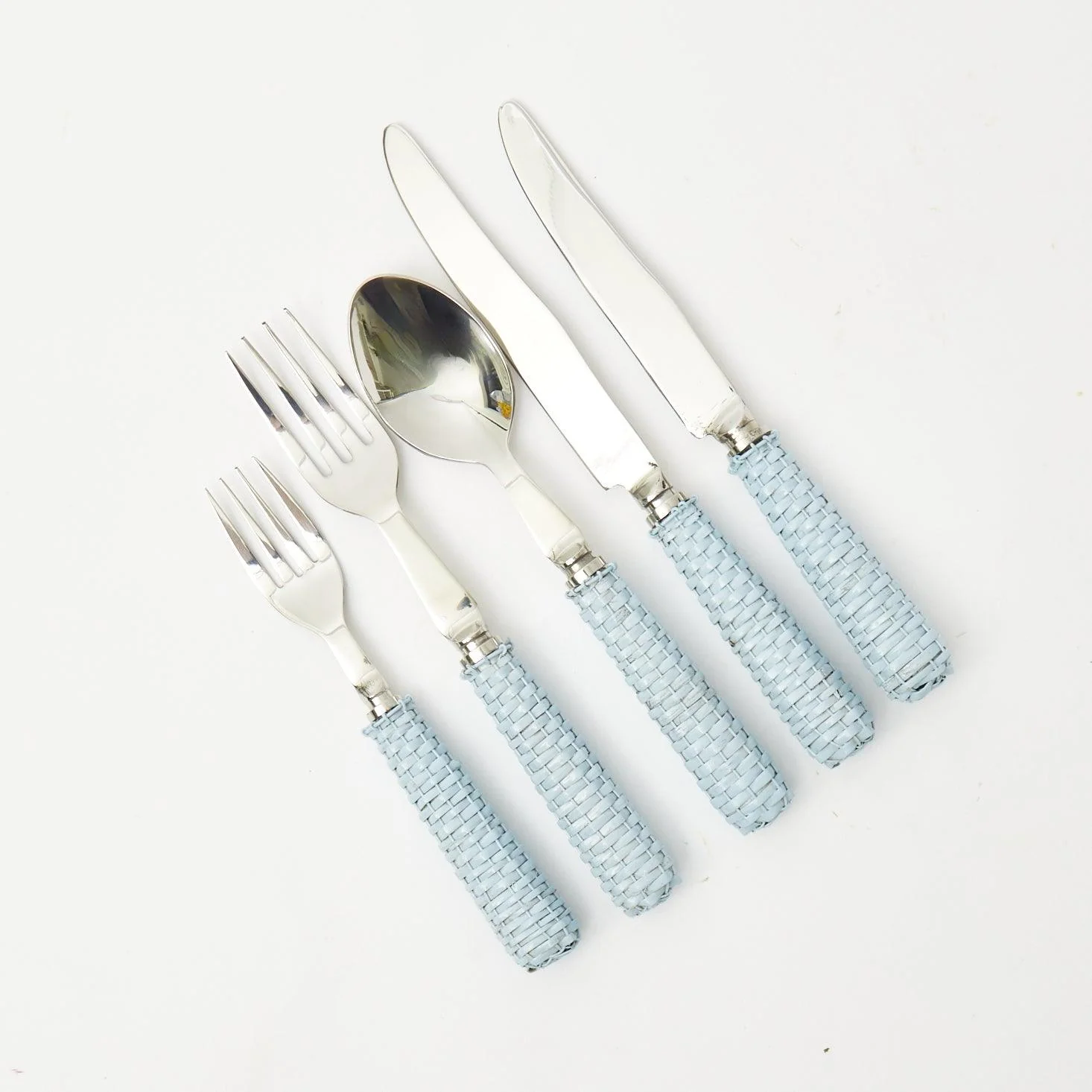 Blue Rattan Cutlery (5 Piece) - Image 24
