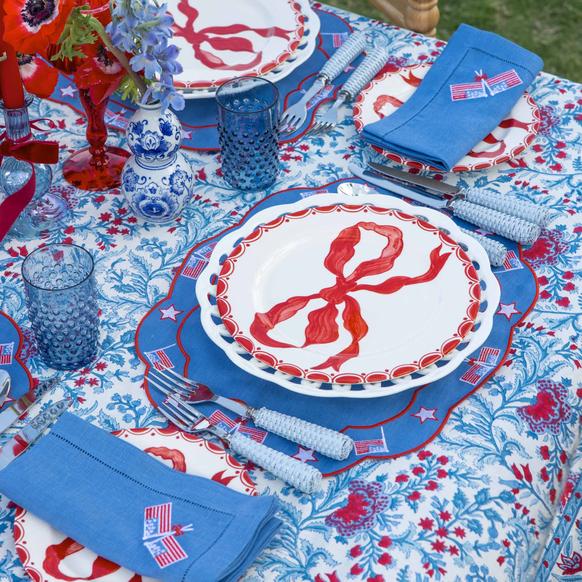 Blue Rattan Cutlery (5 Piece) - Image 9