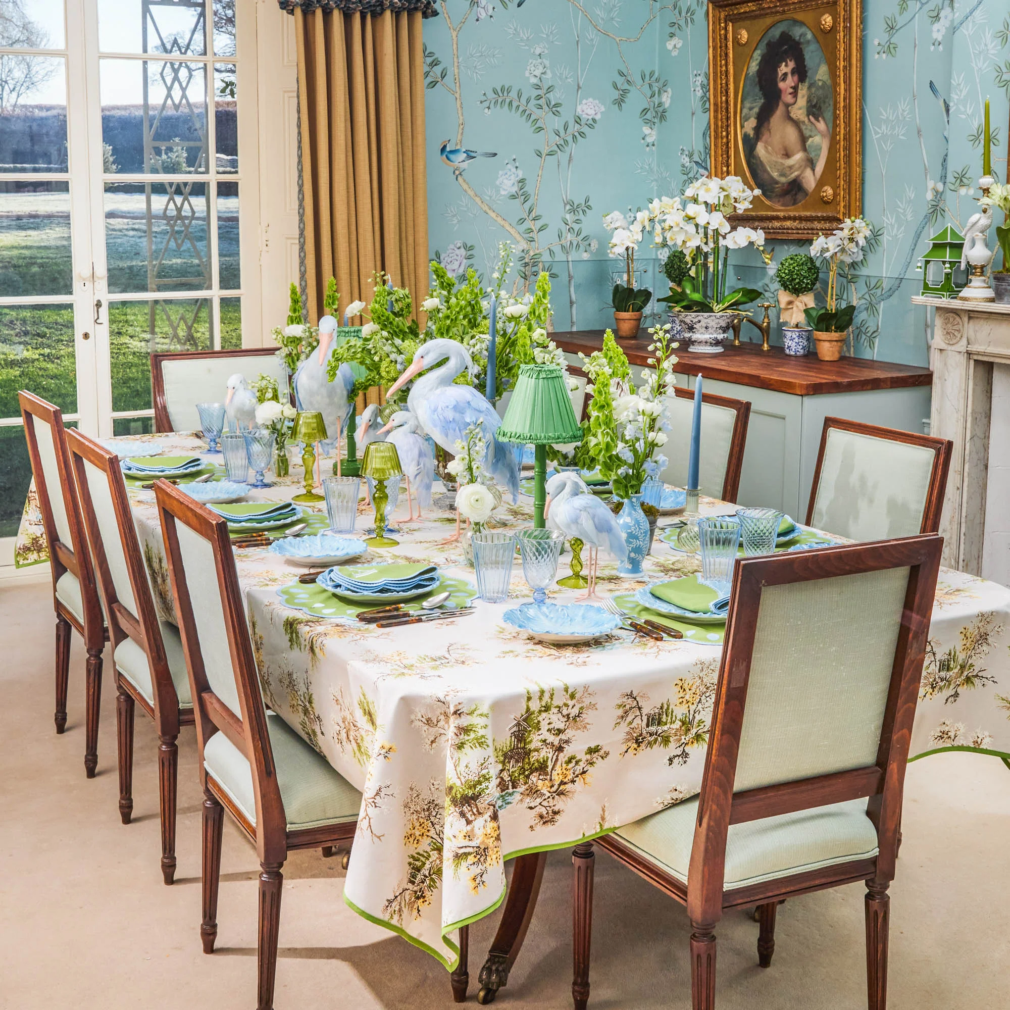 Small Camille Olive Candle Holder (Pair) - Image 28