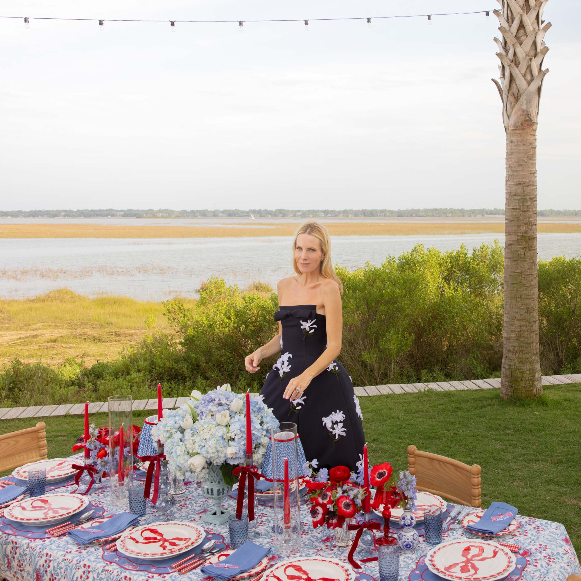 Camille Azure Candle Holder (Pair) - Image 11