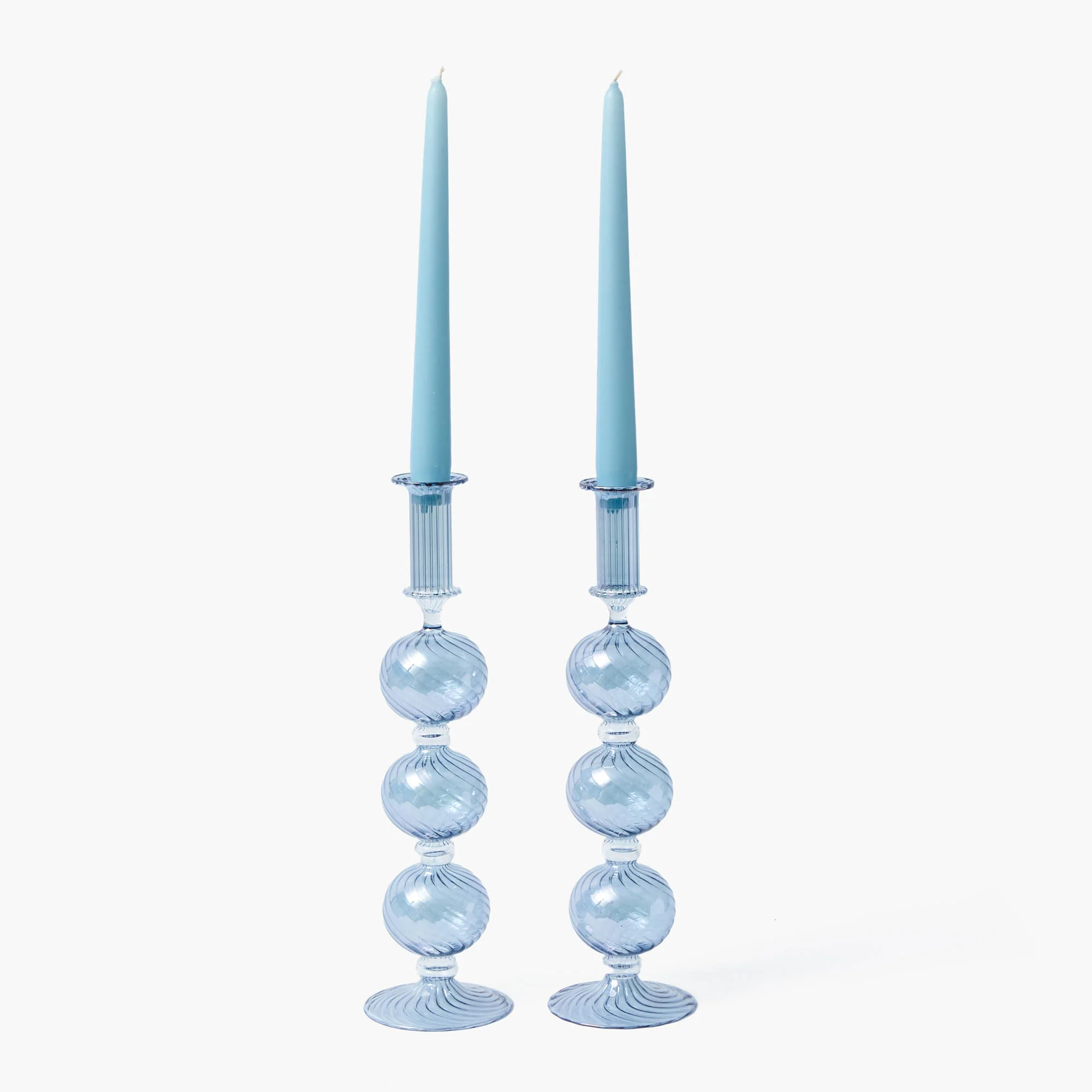 Camille Azure Candle Holder (Pair) - Image 21