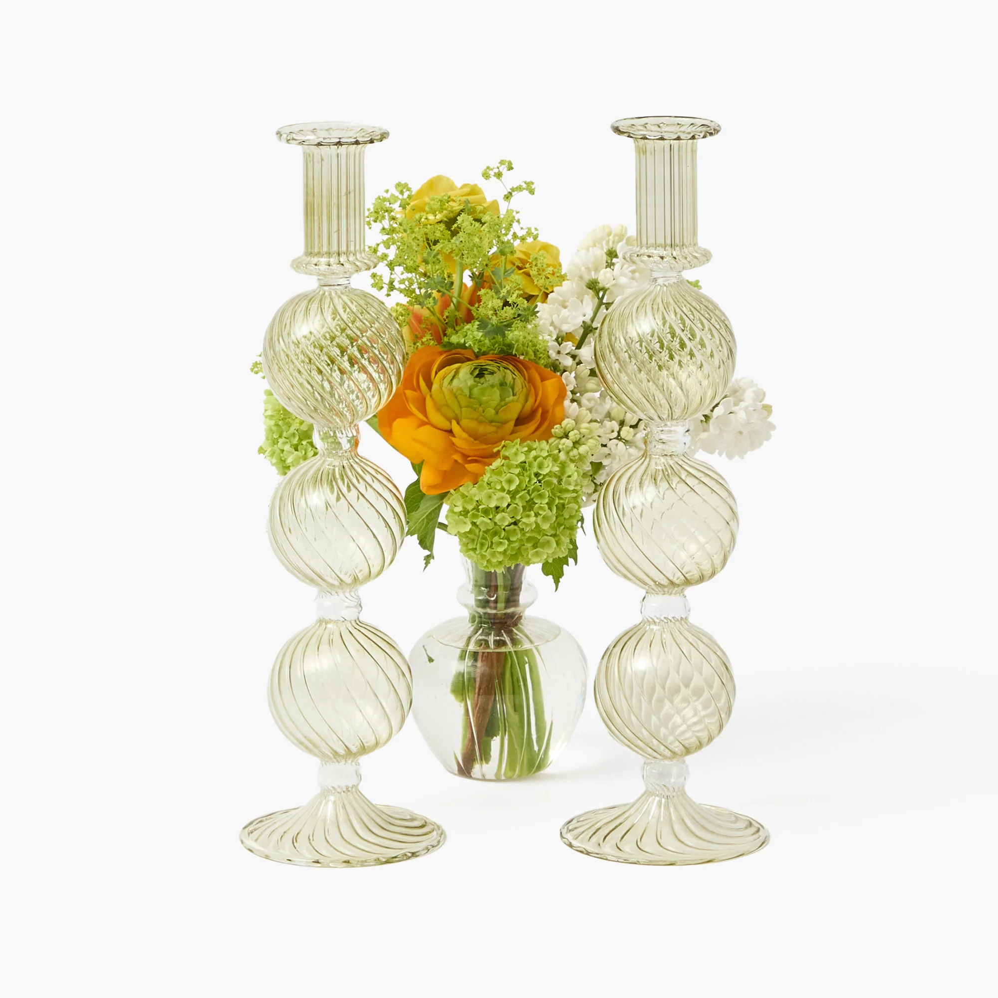 Camille Olive Candle Holder (Pair) - Image 22