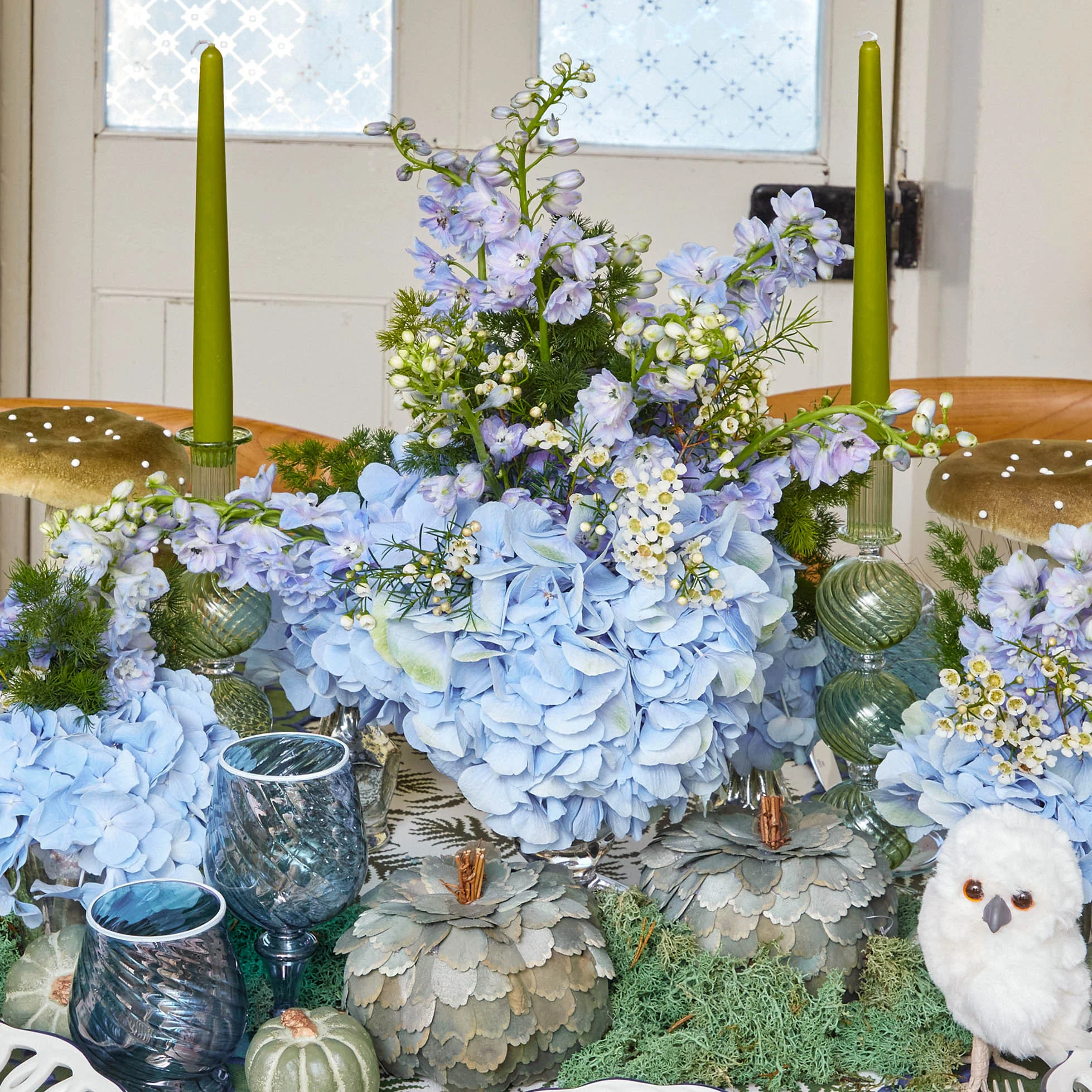 Camille Olive Candle Set (Apple Green) - Image 16