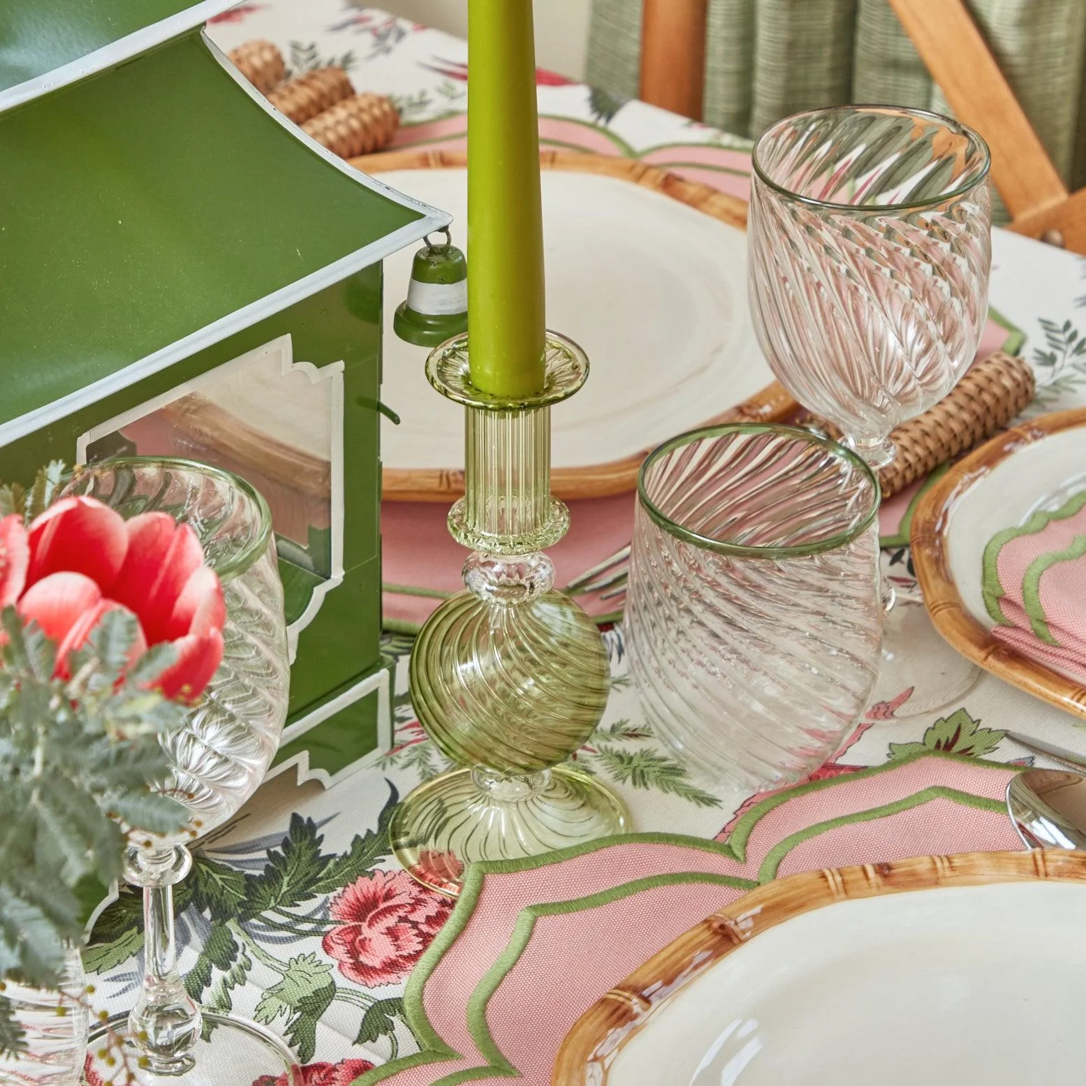 Camille Olive Candle Set (Apple Green) - Image 18