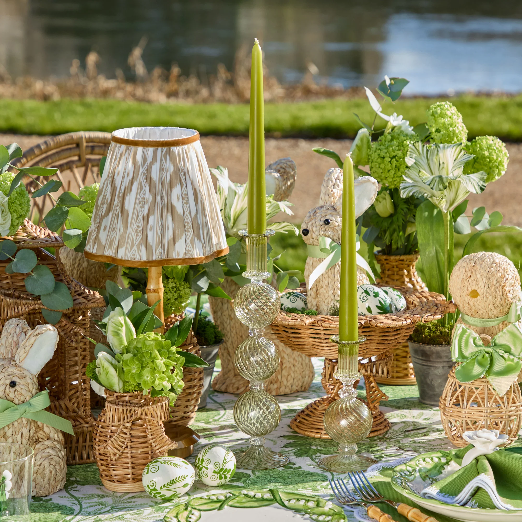 Camille Olive Candle Holder (Pair) - Image 21