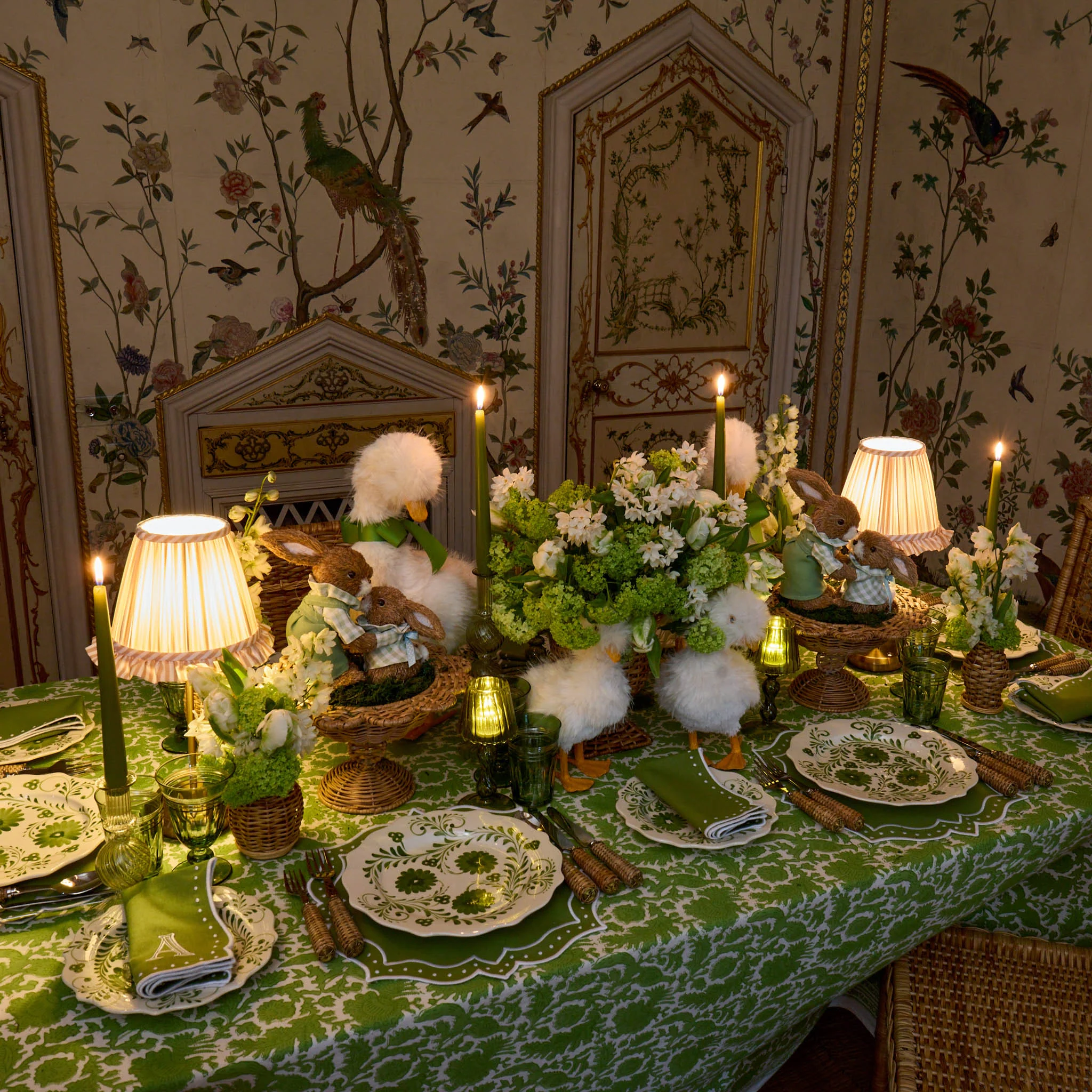 Small Camille Olive Candle Holder (Pair) - Image 7