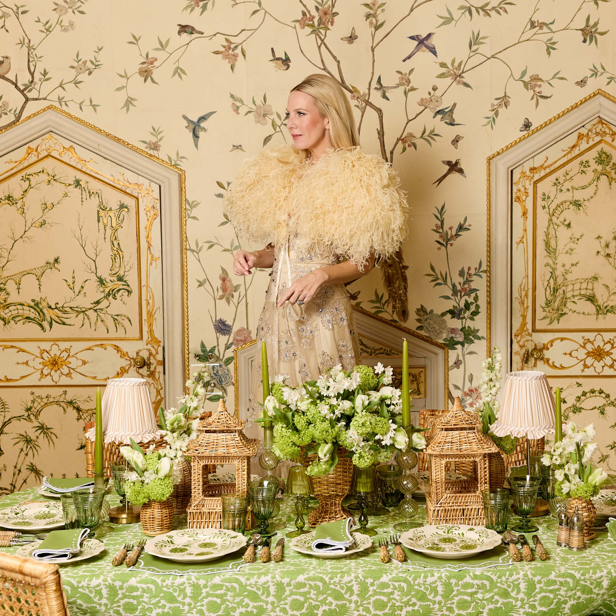 Camille Olive Candle Holder (Pair) - Image 3