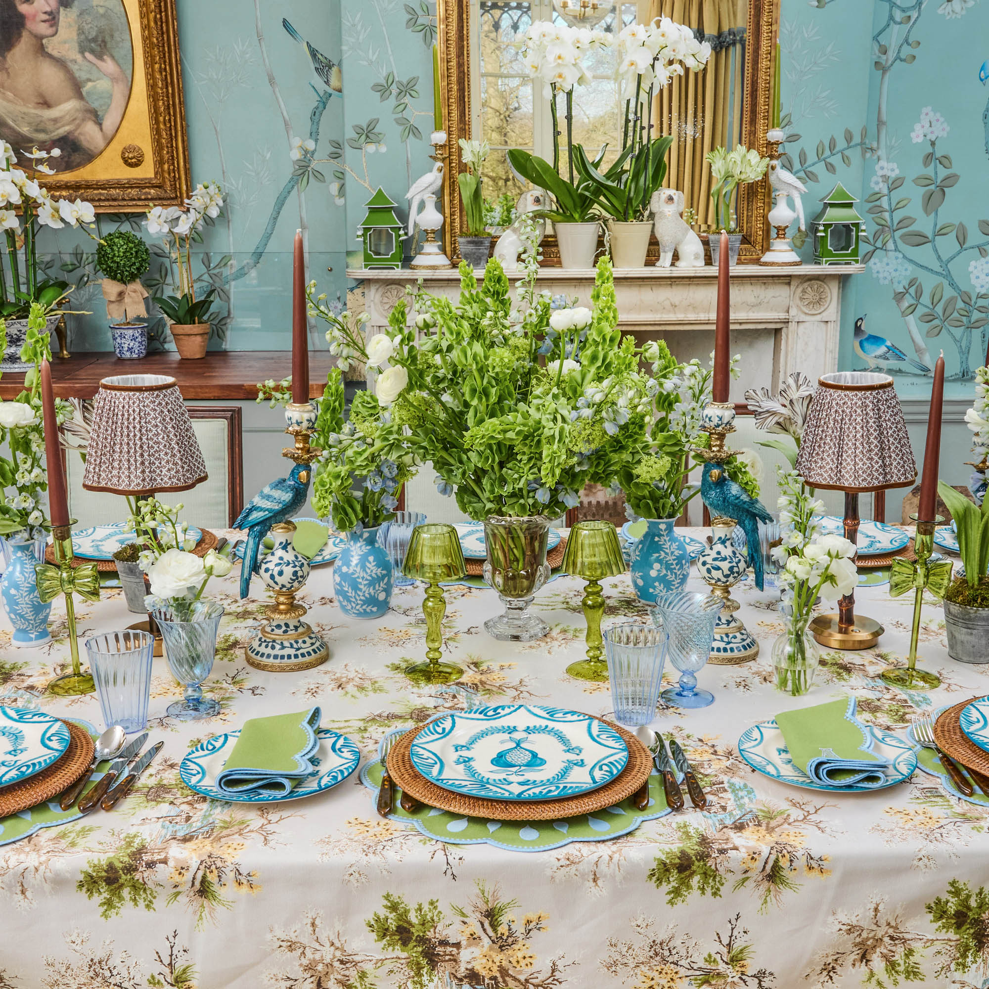 Chocolate Lotus Lampshade (18cm) - Image 10