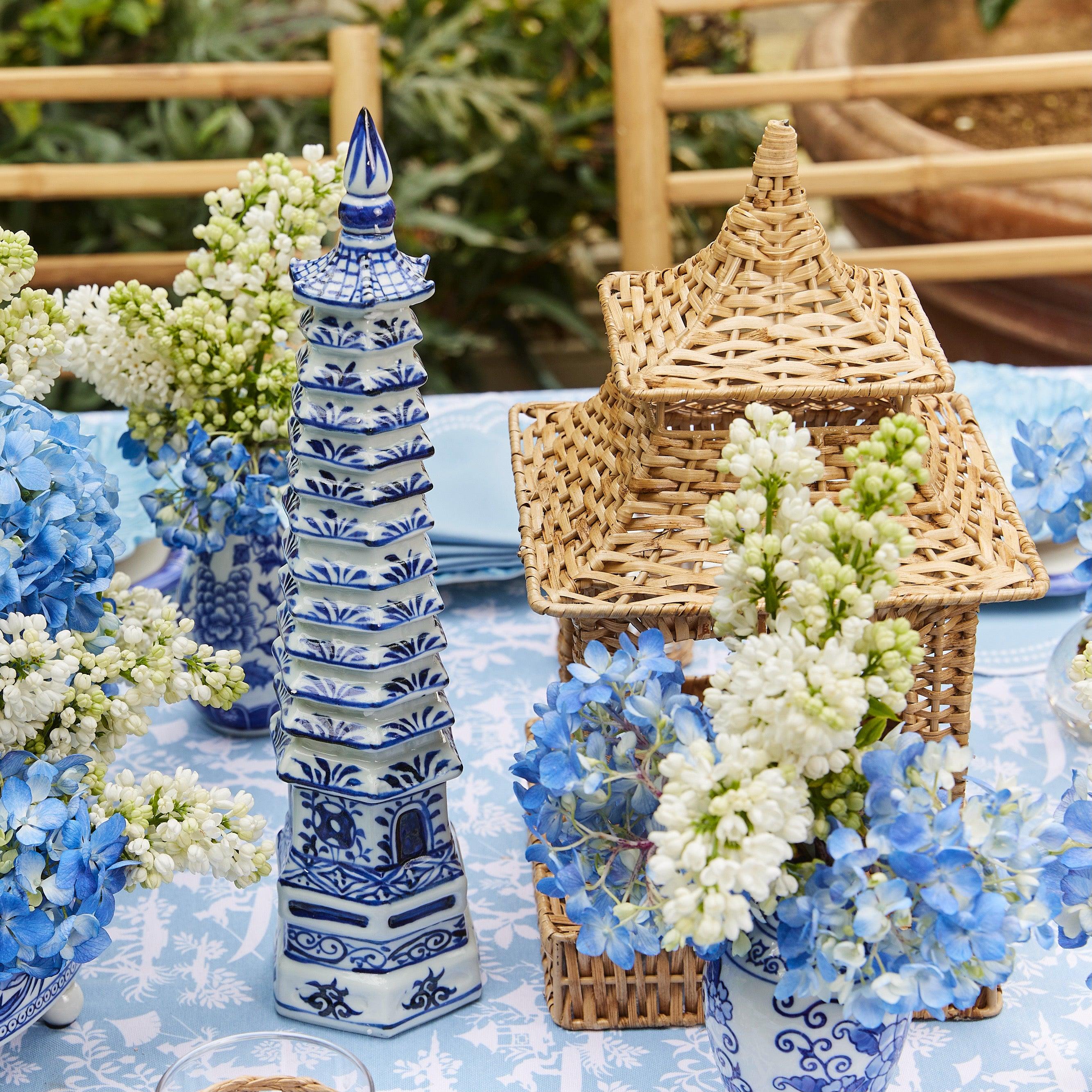 Chinoiserie Porcelain Pagoda - Image 7