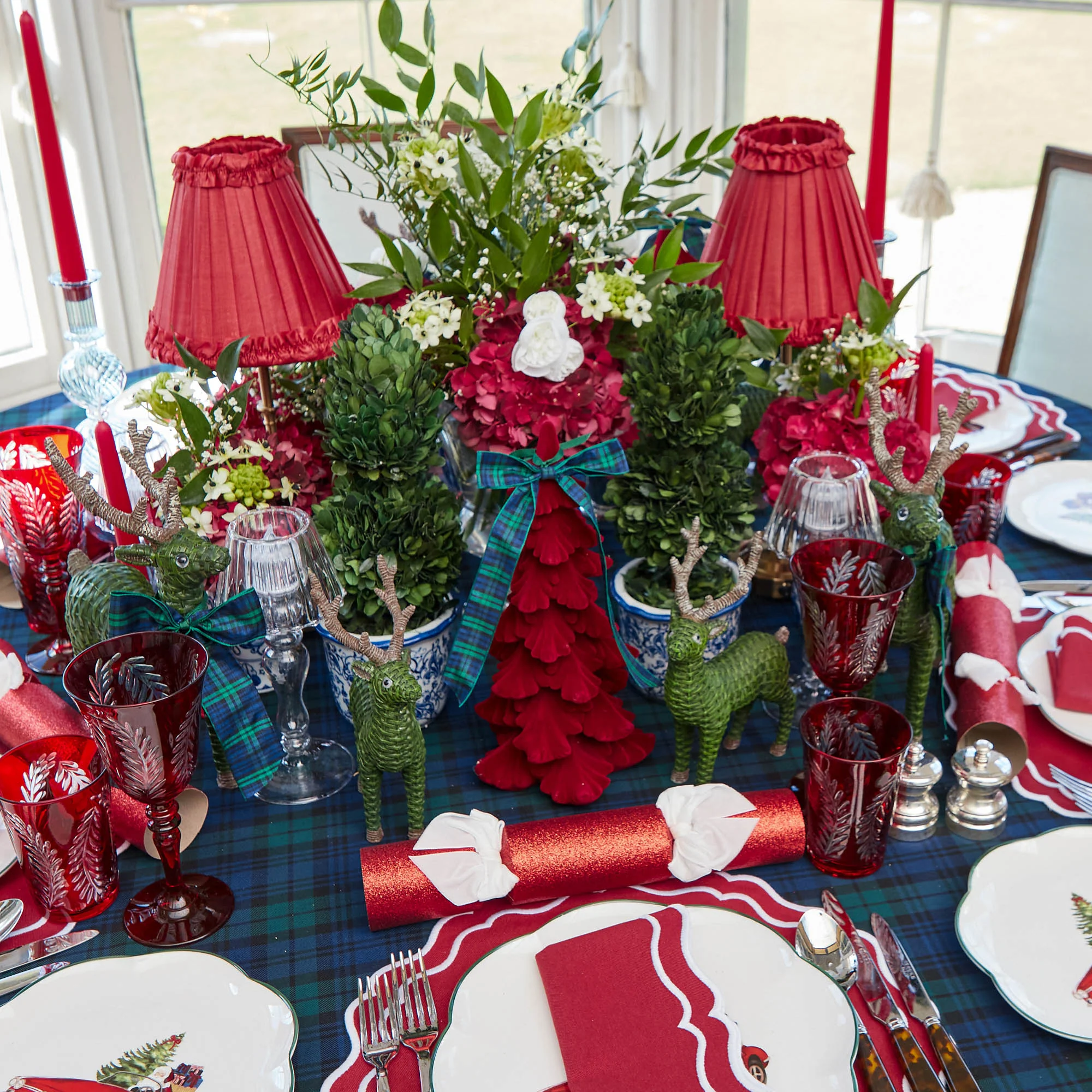 Chinoiserie Potted Boxwood Tree (Pair) - Image 6