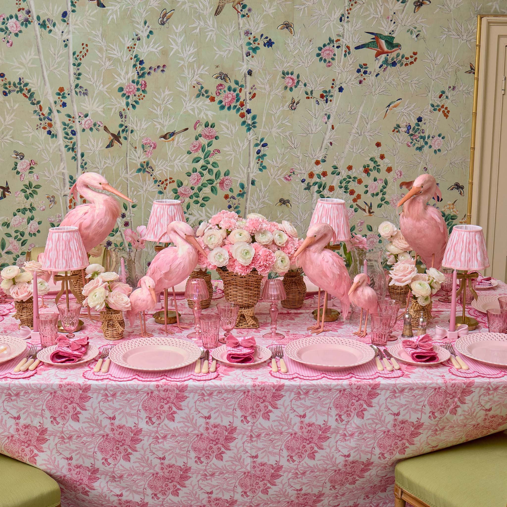 Dusty Pink Velvet Napkin Bows (Set of 4) - Image 7