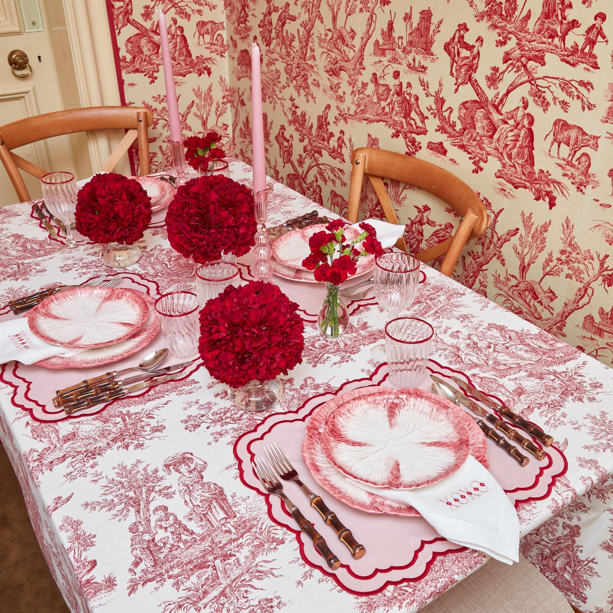 Claudette Toile Tablecloth - Image 20