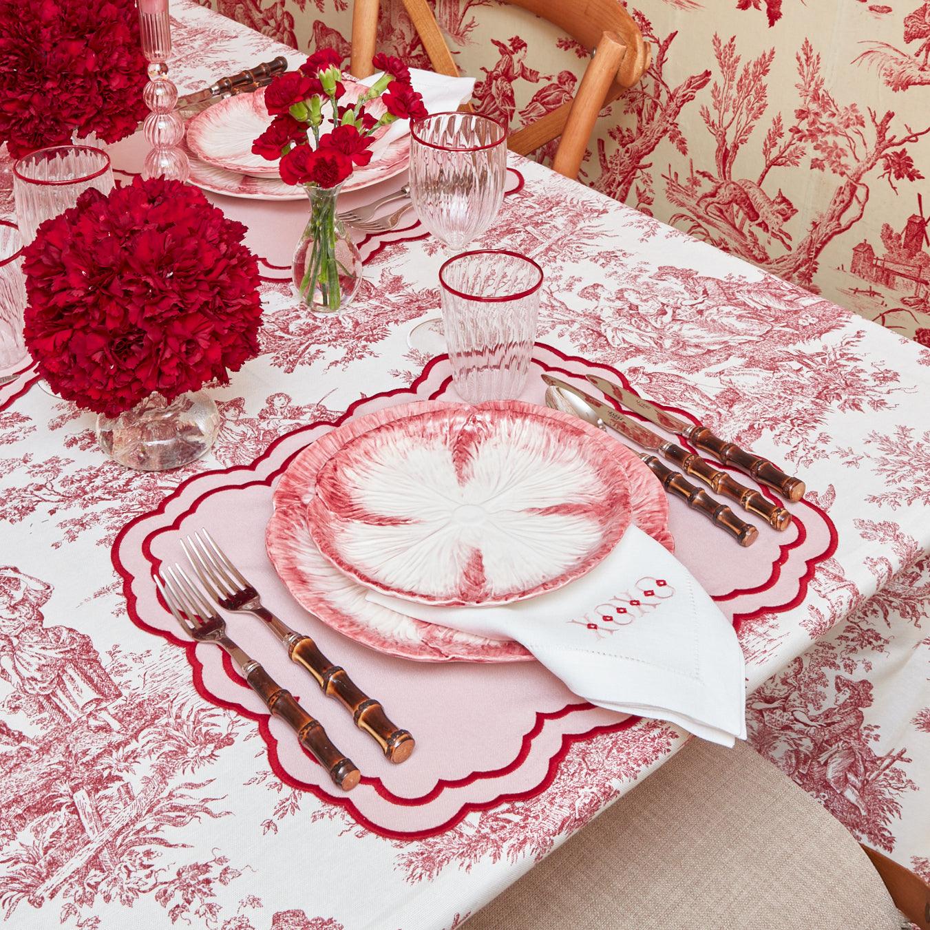Claudette Toile Tablecloth - Image 21