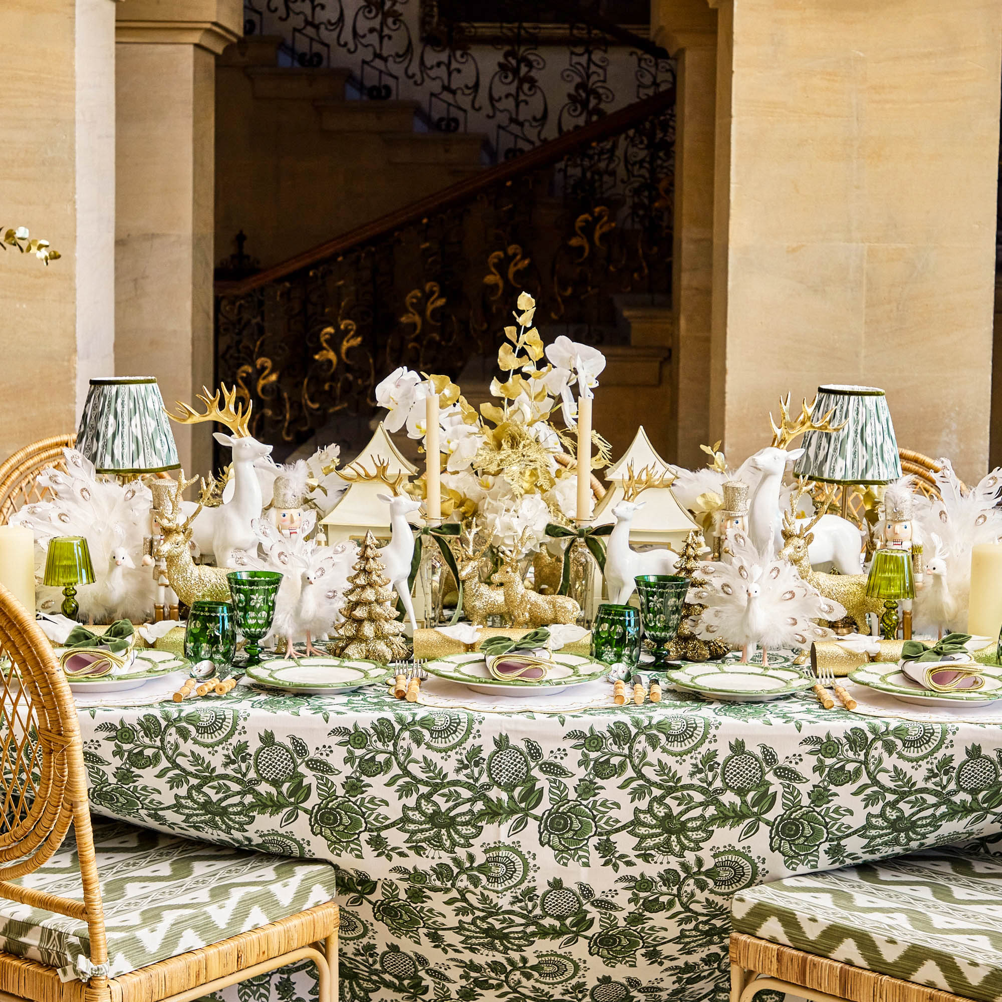 Joy Gold Fluted Candle Holder (Pair) - Image 4