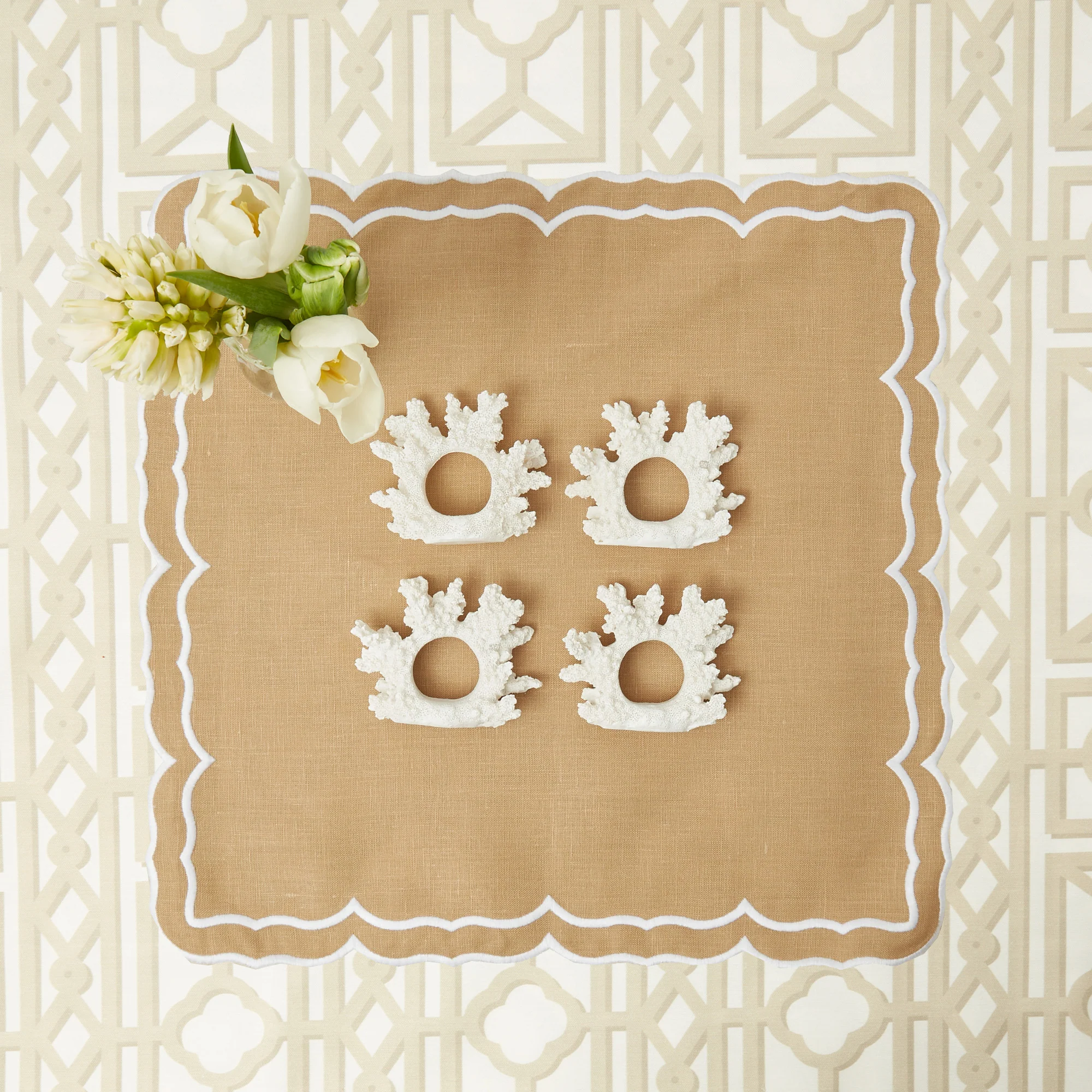 Coral Napkin Ring (Set of 4) - Image 8