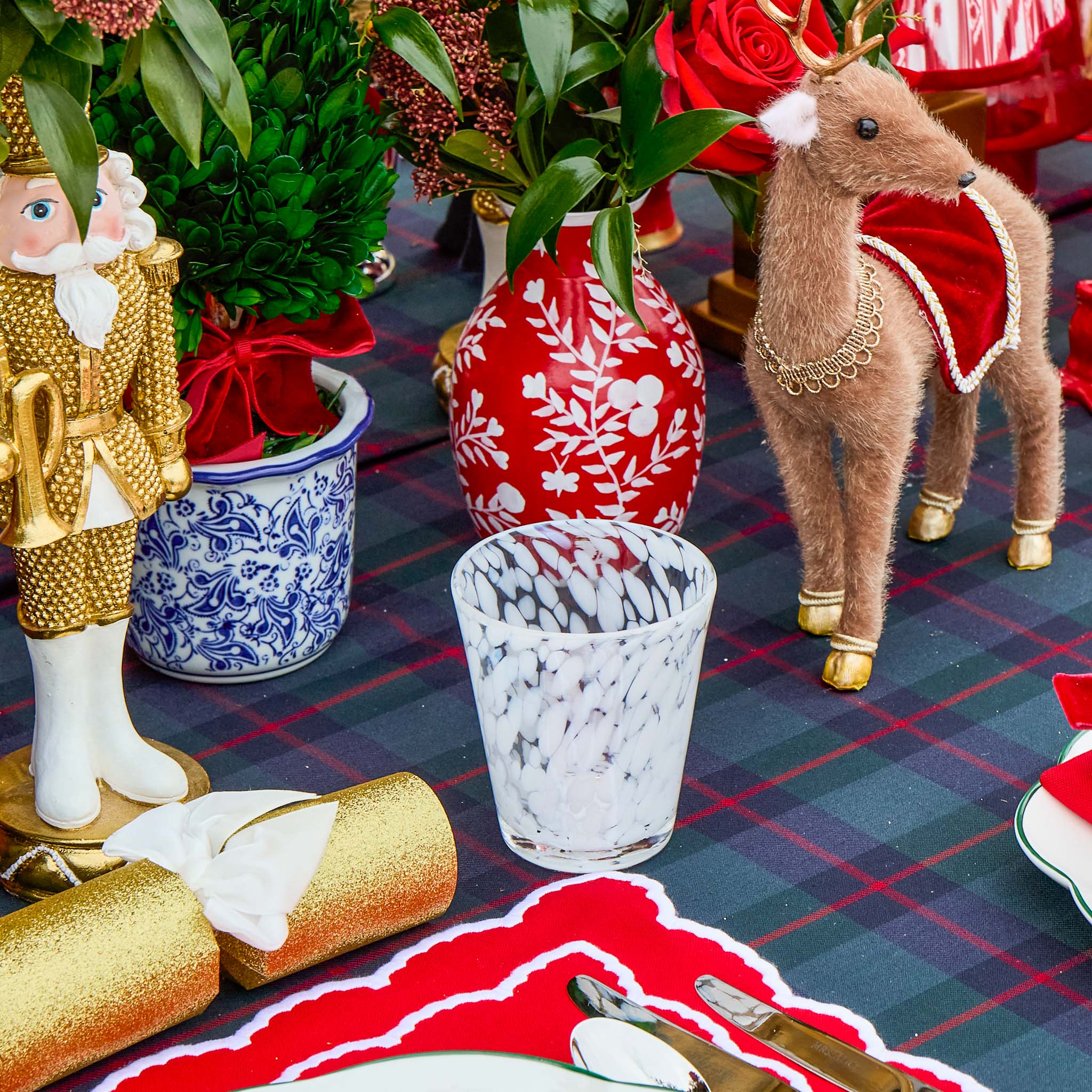 Dappled White Glasses (Set of 4) - Image 10