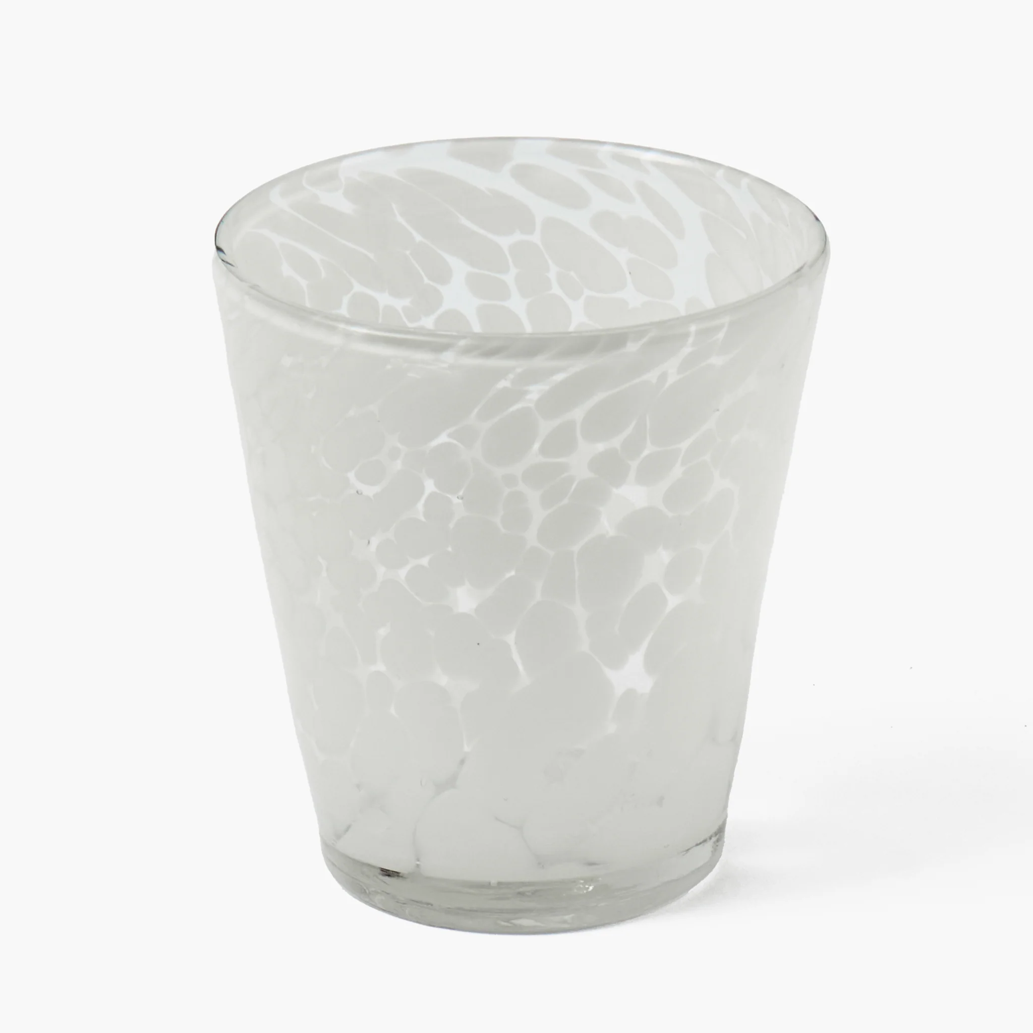 Dappled White Glasses (Set of 4) - Image 6