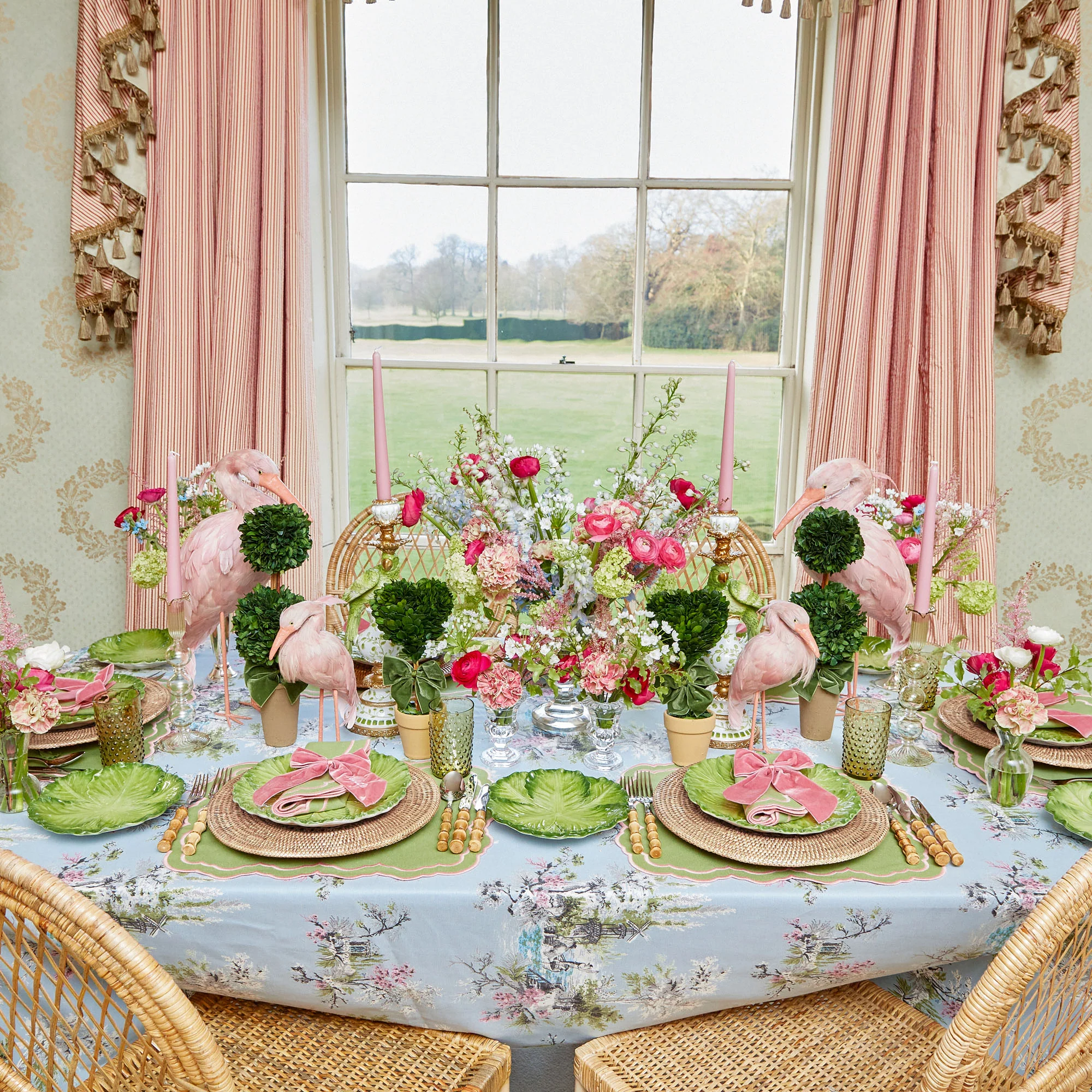 Double Potted Boxwood Balls (Pair) - Image 7