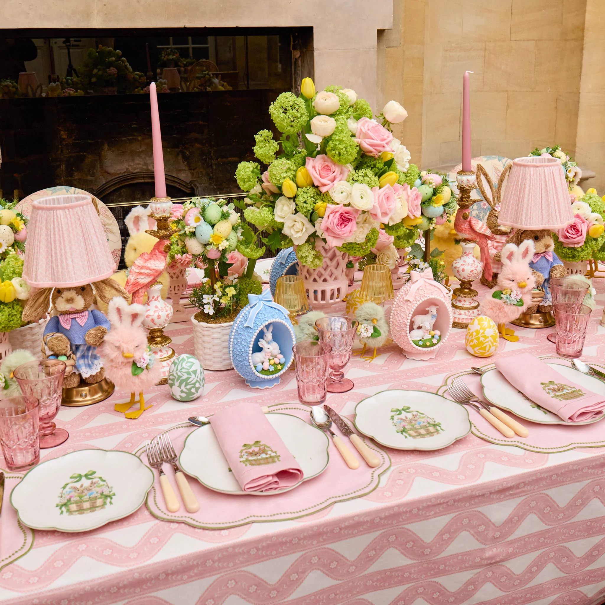 Pink Lotus Lampshade (18cm) - Image 3