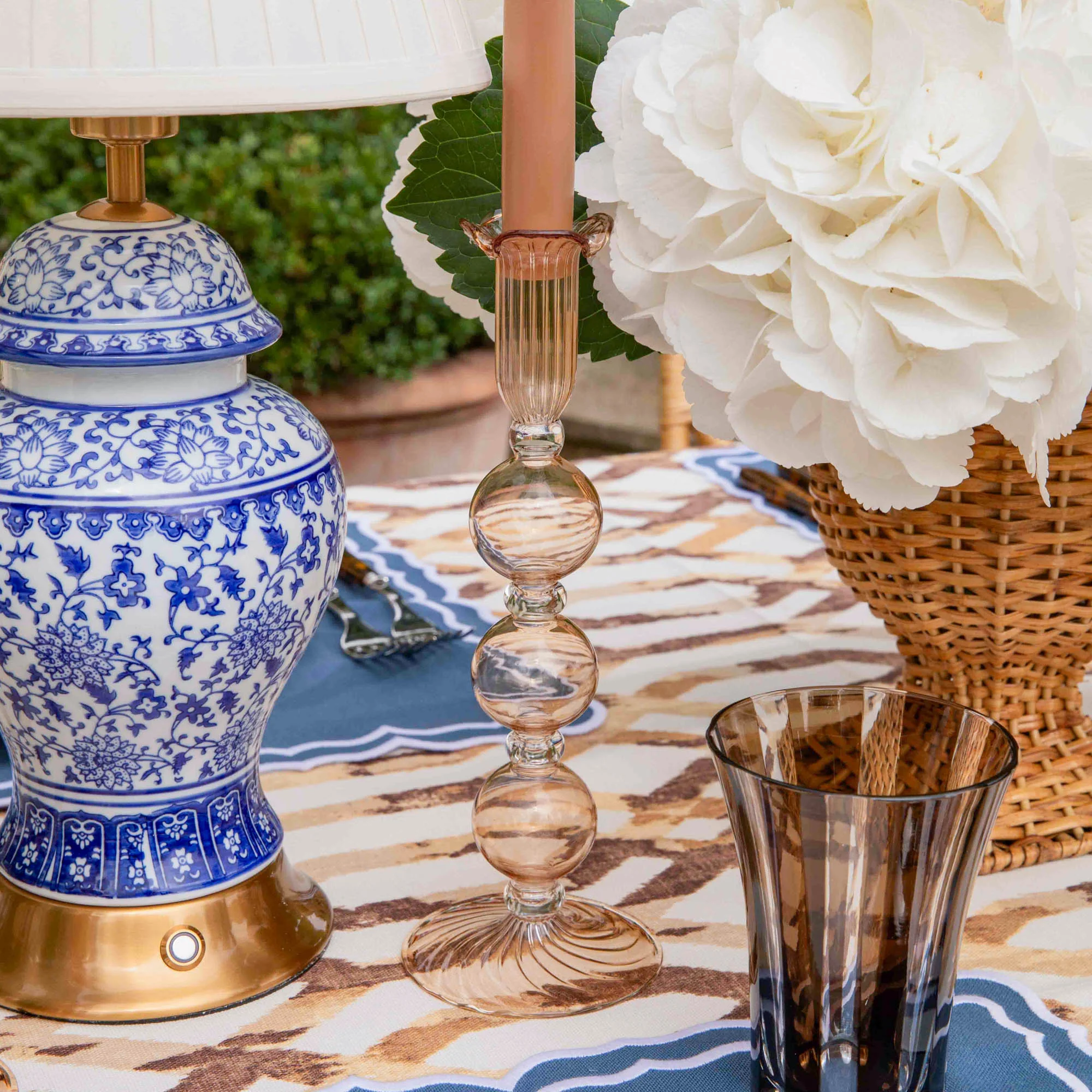 Eden Chestnut Candle Holder (Pair) - Image 15