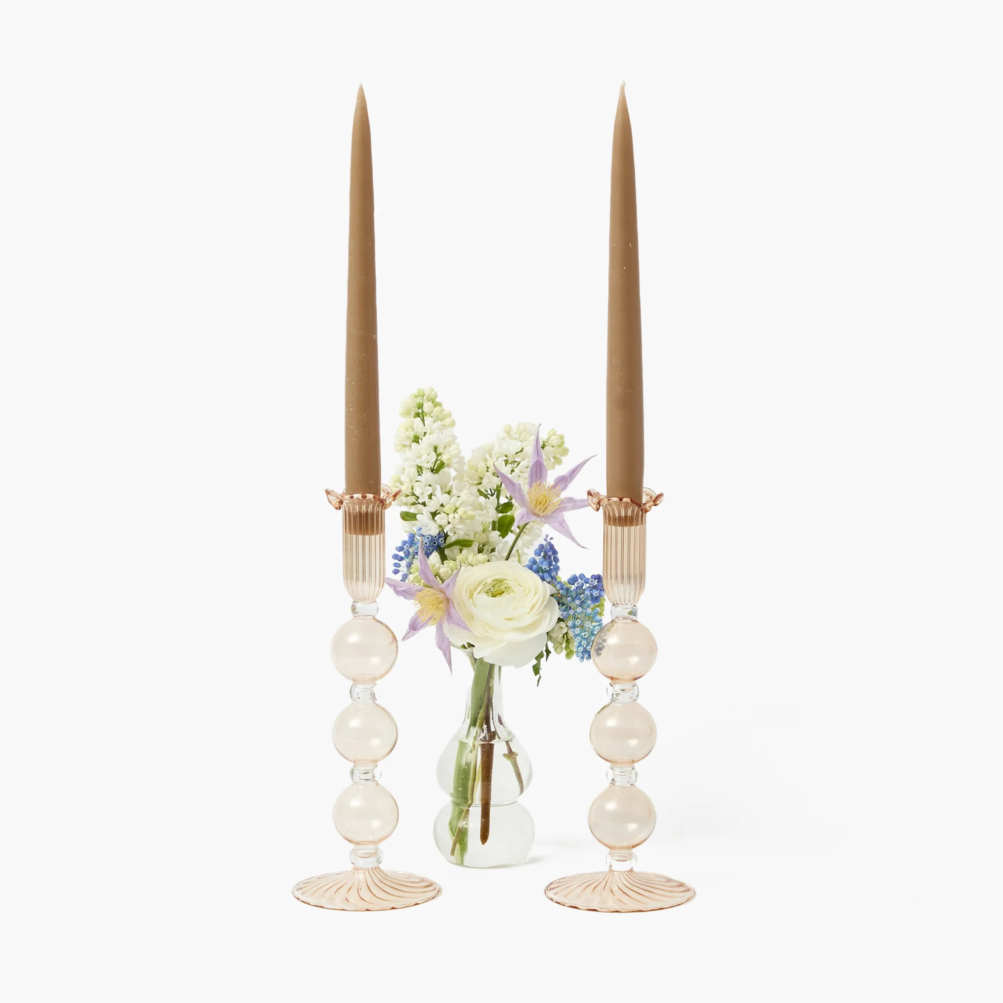 Eden Chestnut Candle Holder (Pair) - Image 7