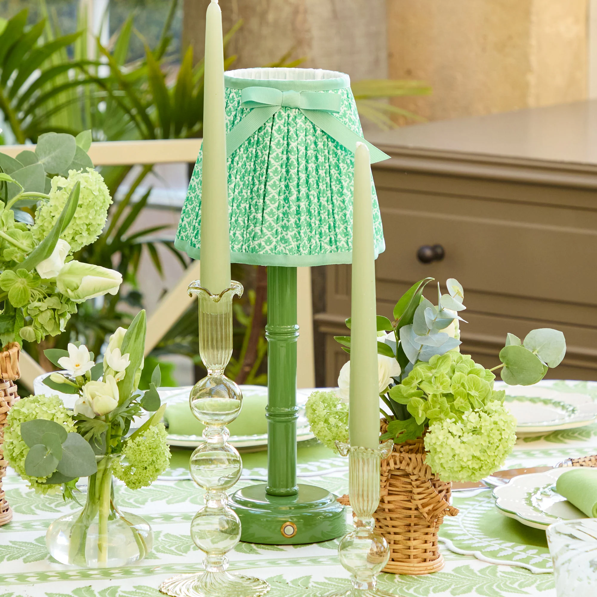 Eden Green Candle Holders (Pair) - Image 16