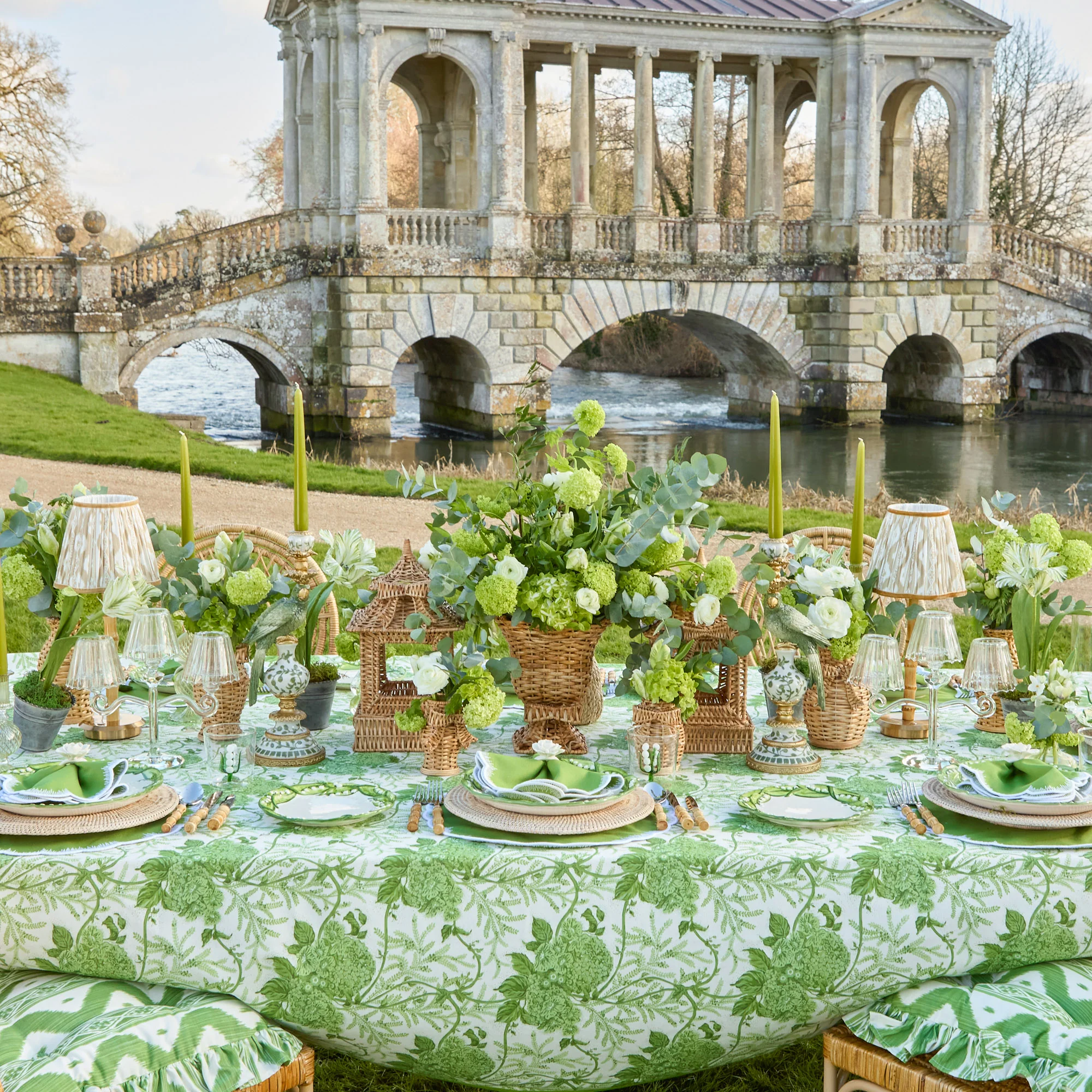 Emerald Hobnail Glasses (Set of 6) - Image 16