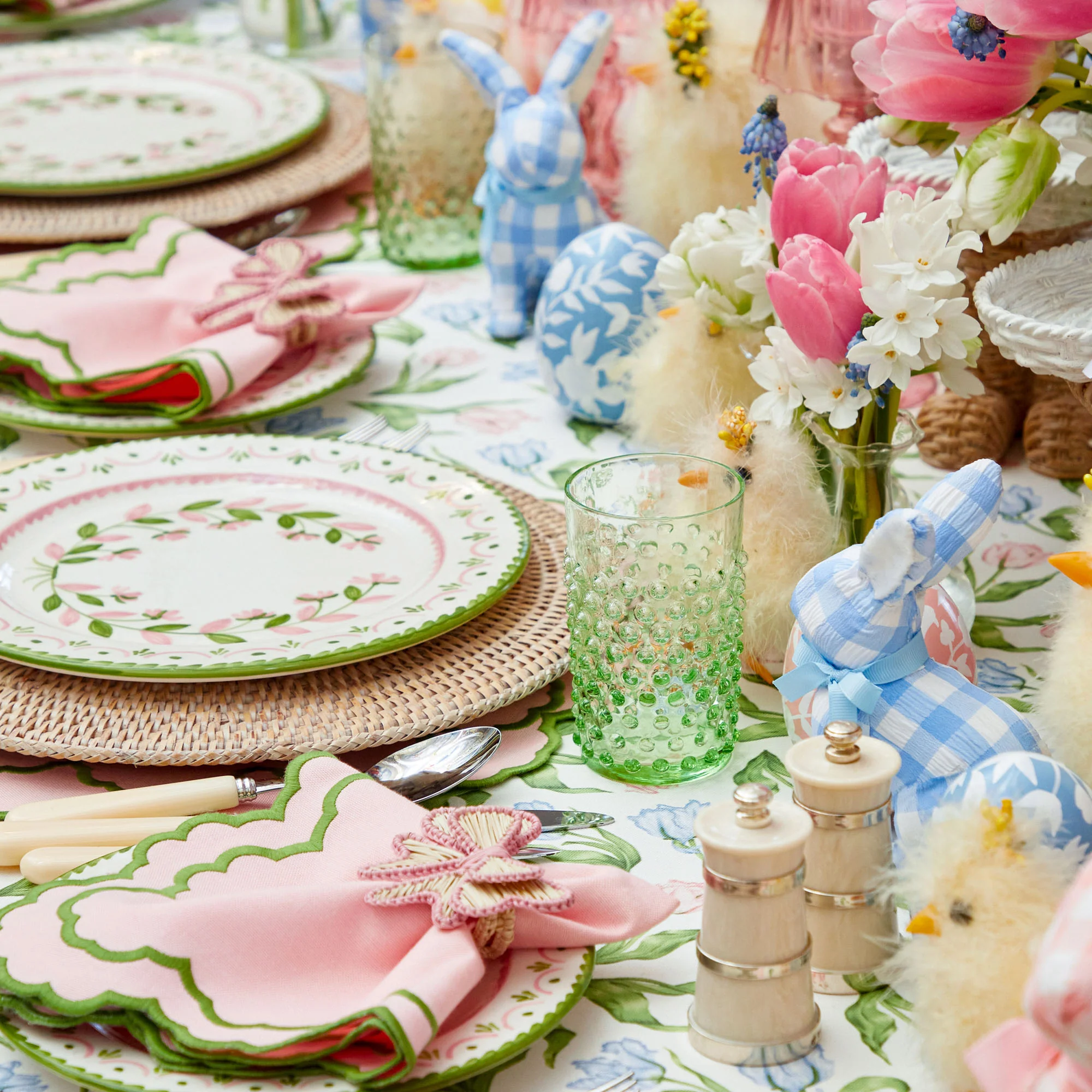 Emerald Hobnail Glasses (Set of 6) - Image 20