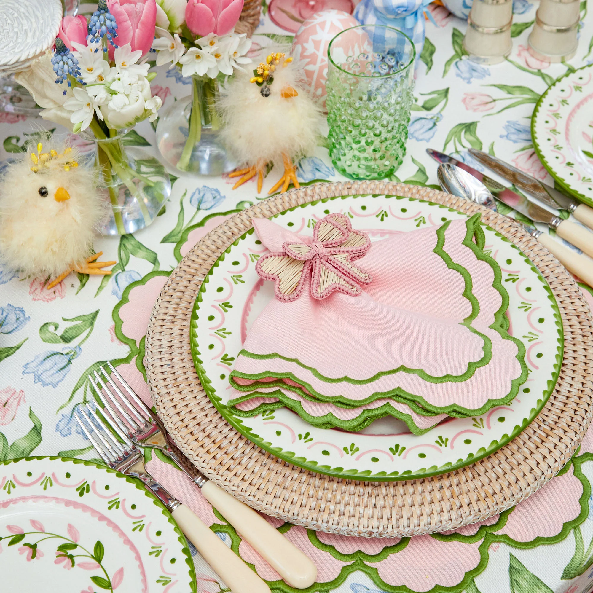 Emerald Hobnail Glasses (Set of 6) - Image 21