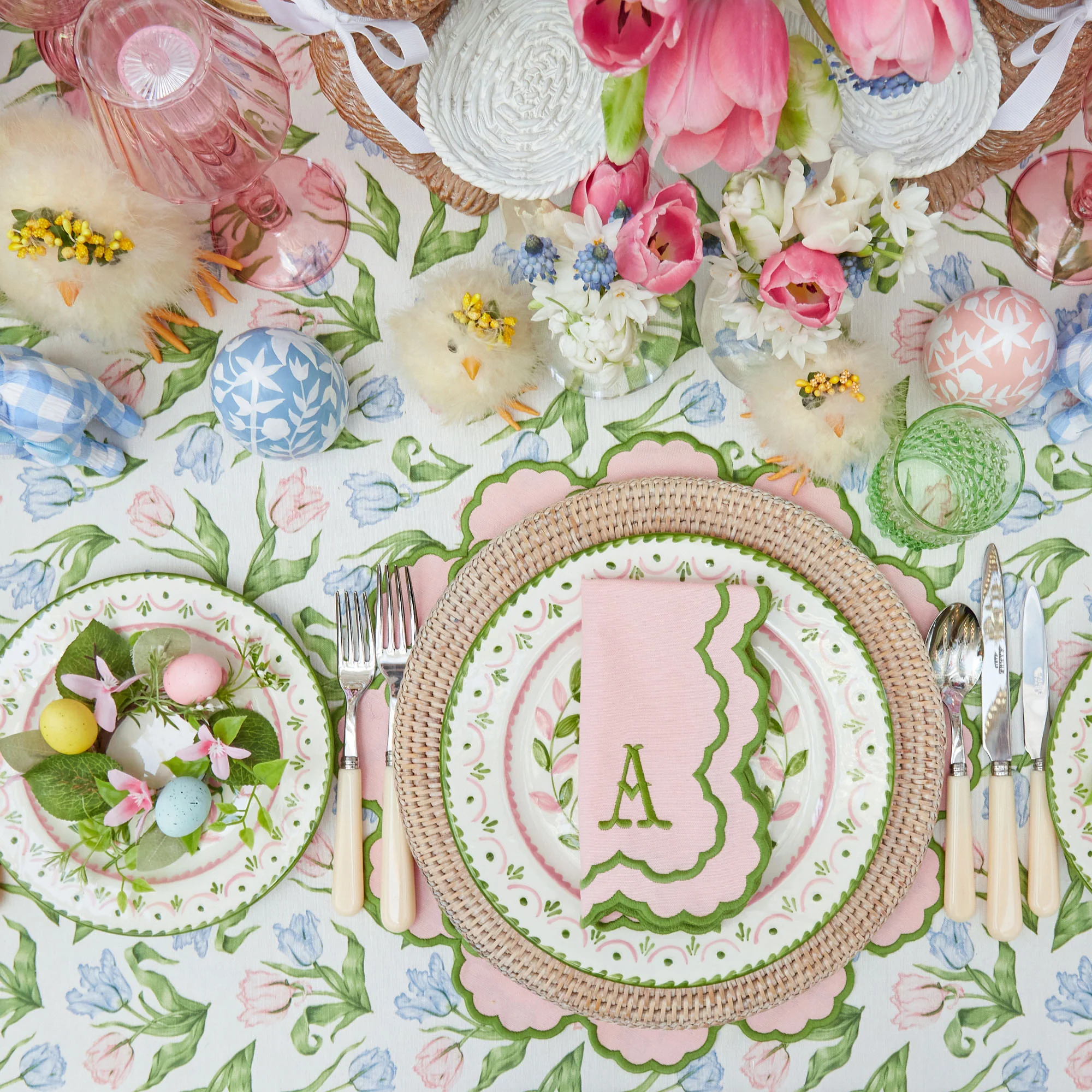 Emerald Hobnail Glasses (Set of 6) - Image 24