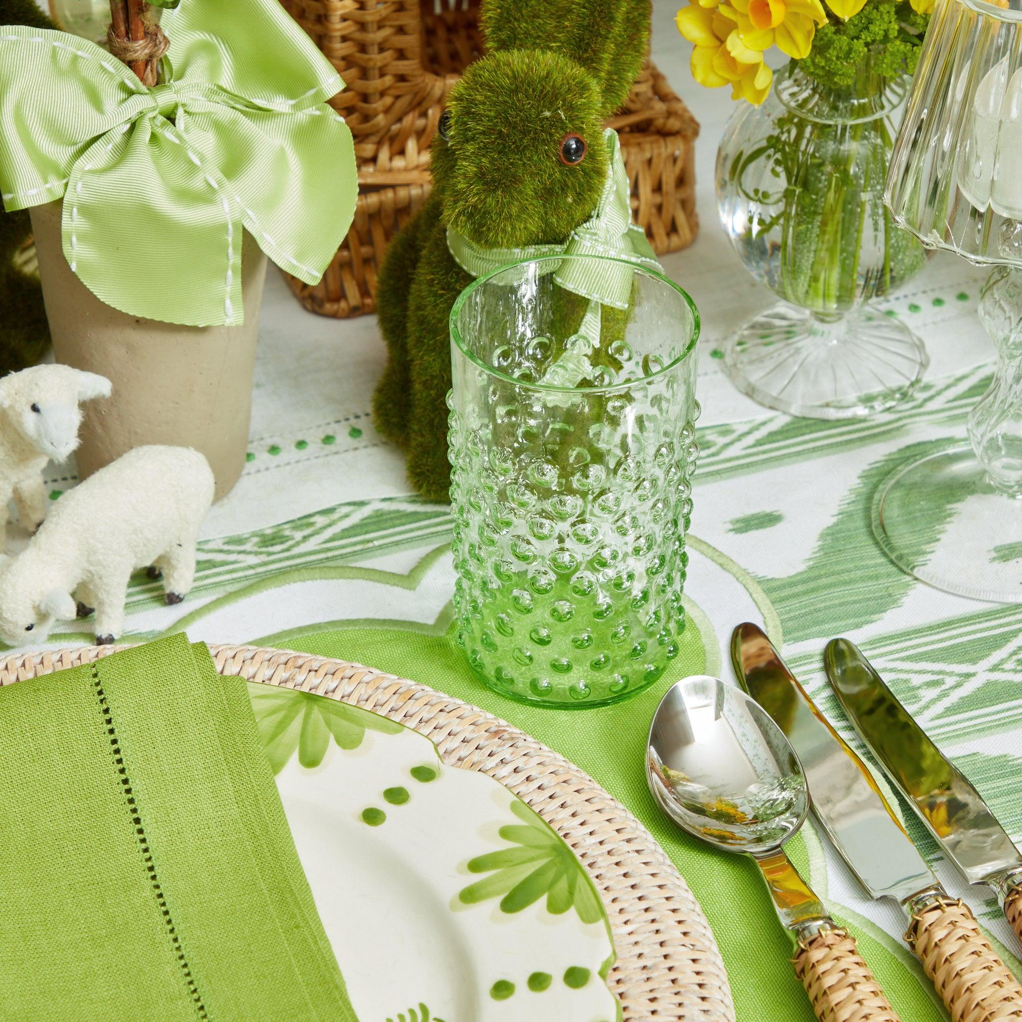 Emerald Hobnail Glasses (Set of 6) - Image 33