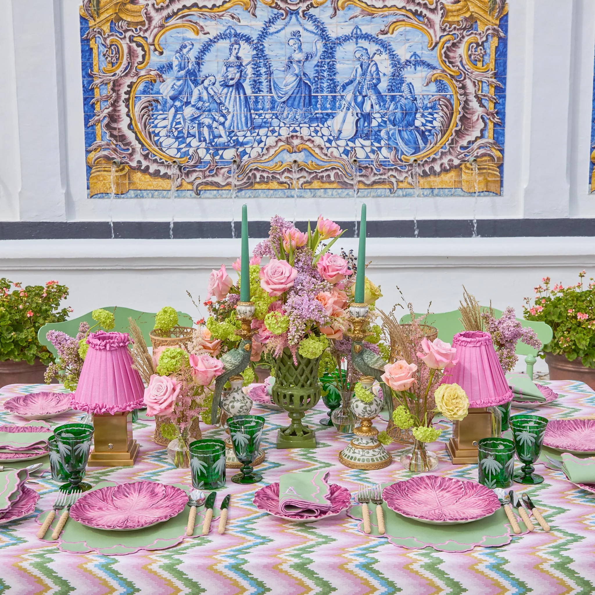 Dusty Green Candles (Set of 8) - Image 8