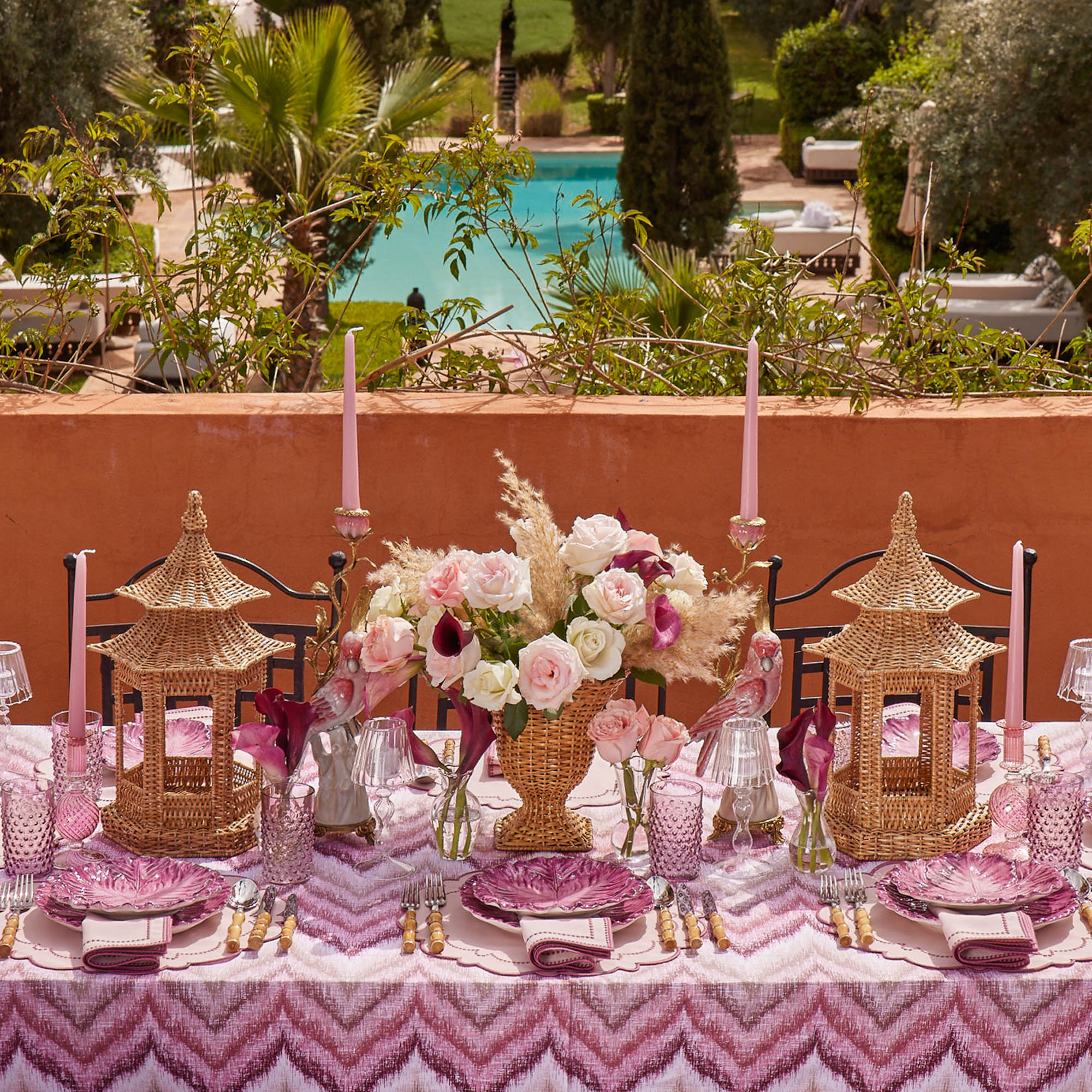 Emi Rattan Pagoda Lantern - Image 6