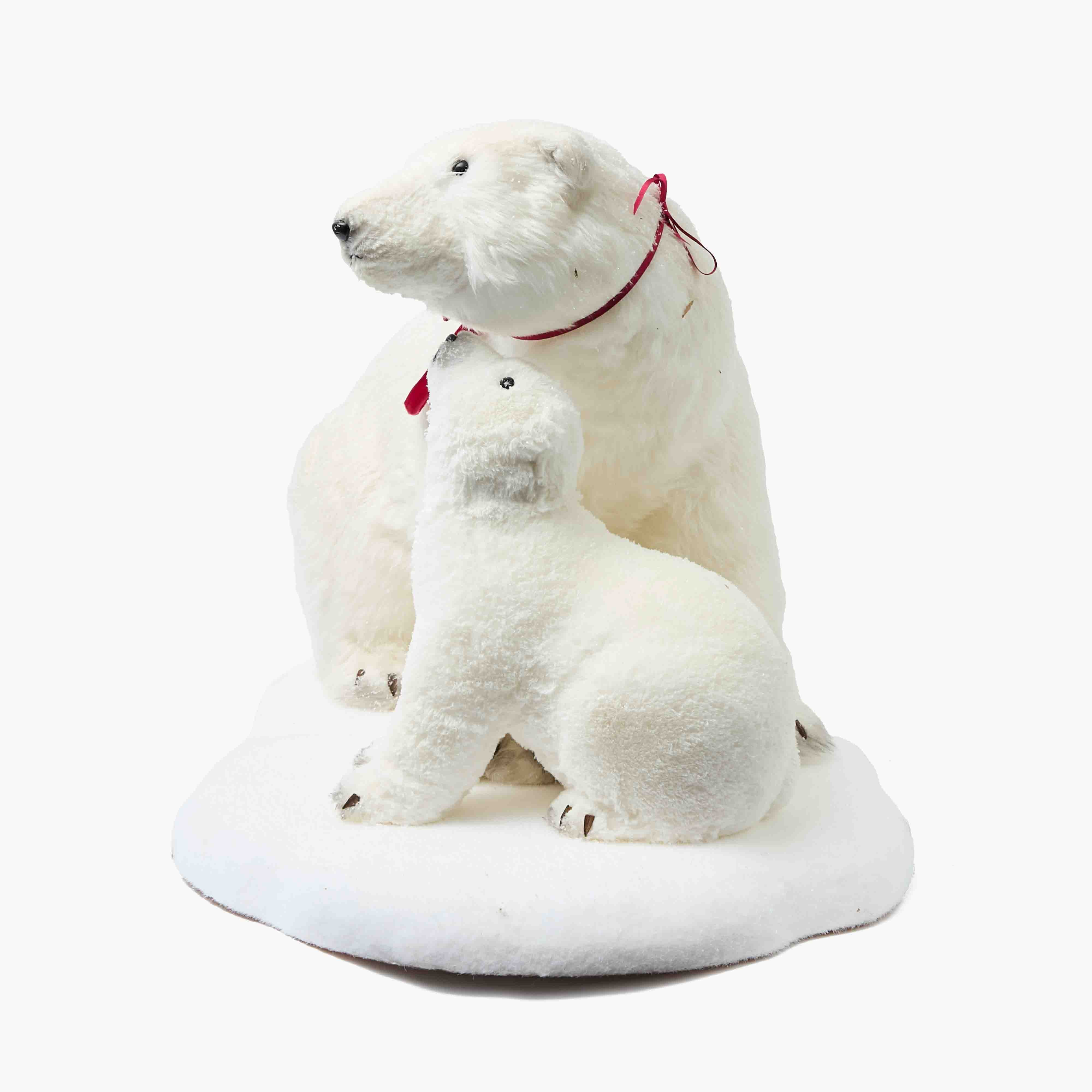 Extra Large Mother & Cub Polar Bear - Image 3