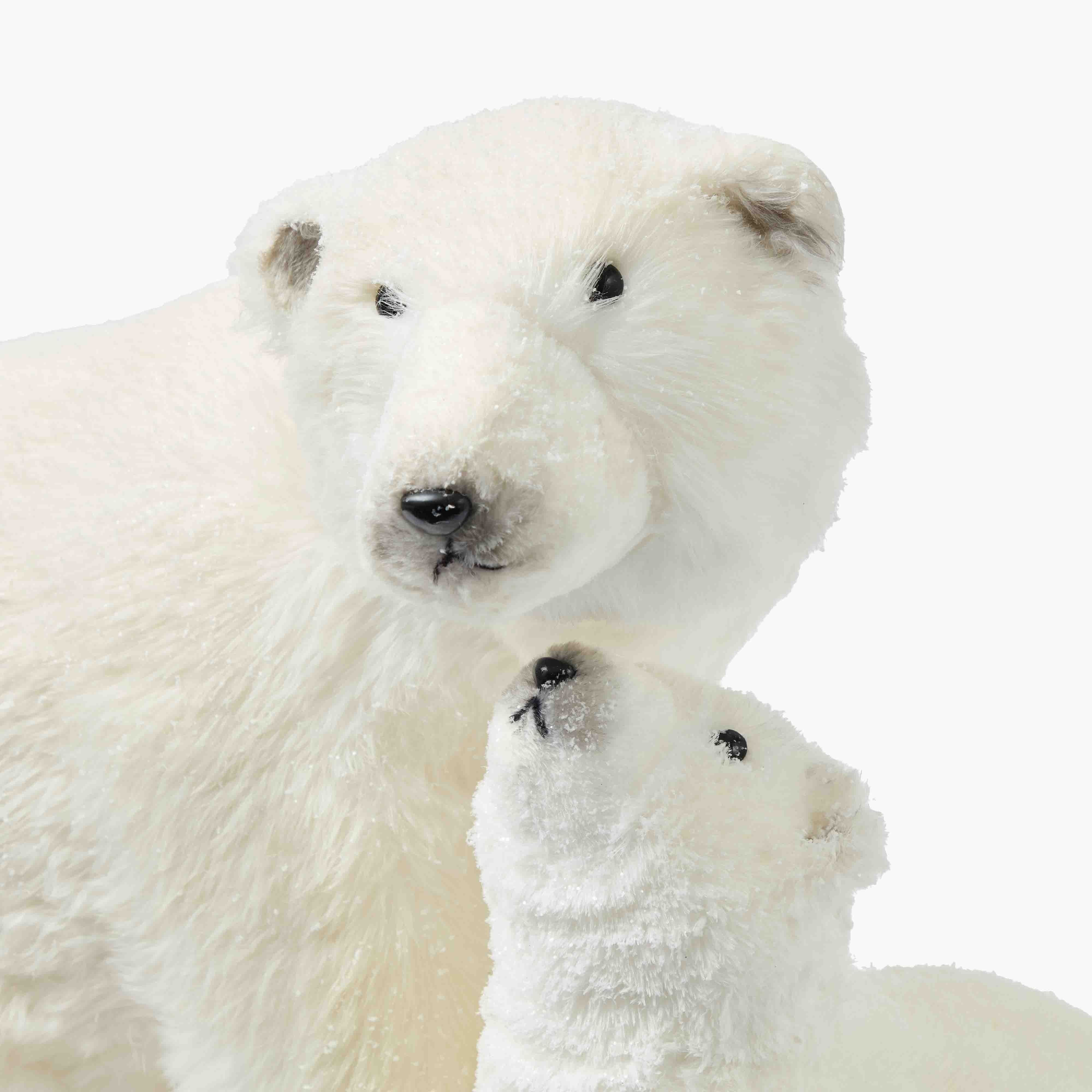 Extra Large Mother & Cub Polar Bear - Image 5