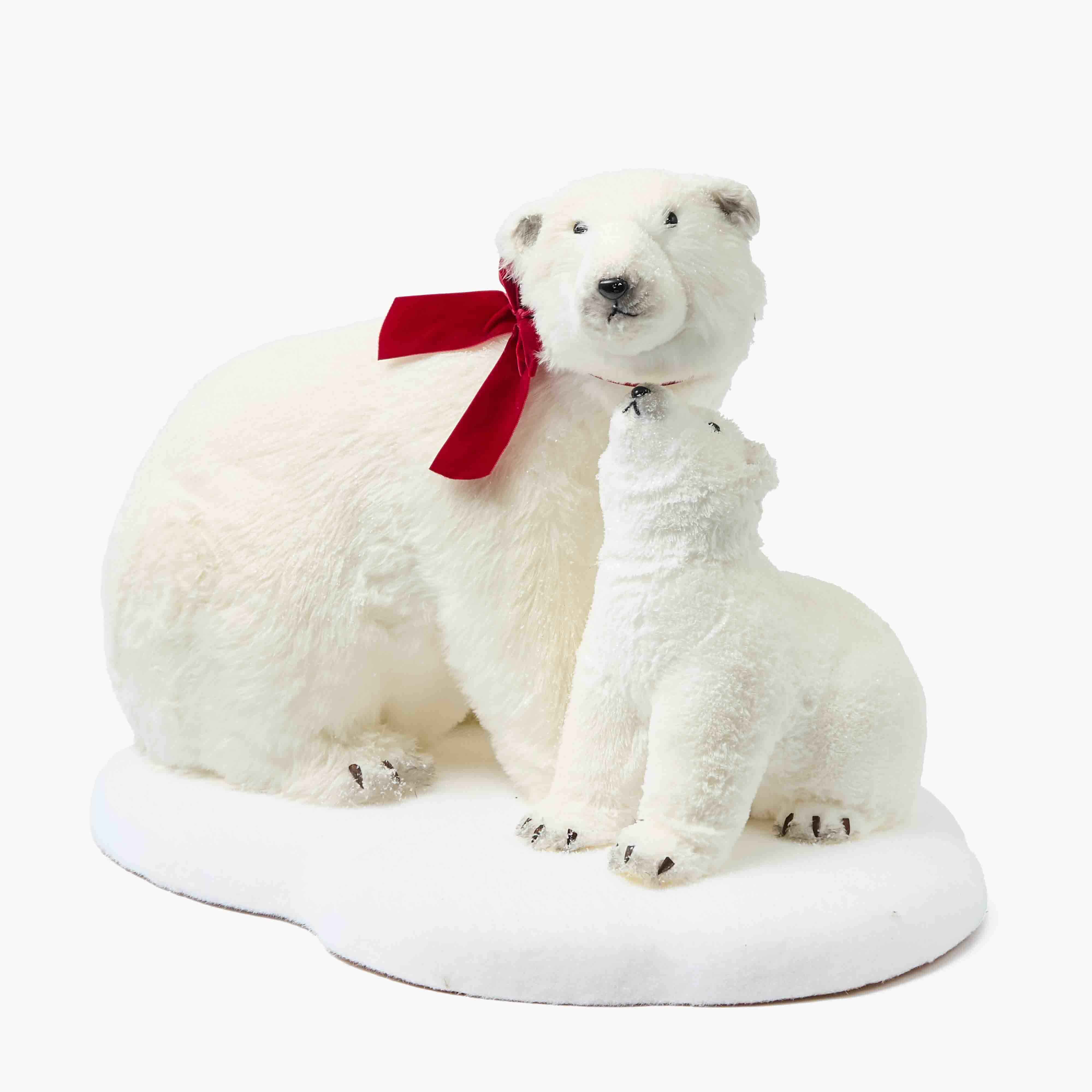 Extra Large Mother & Cub Polar Bear - Image 6