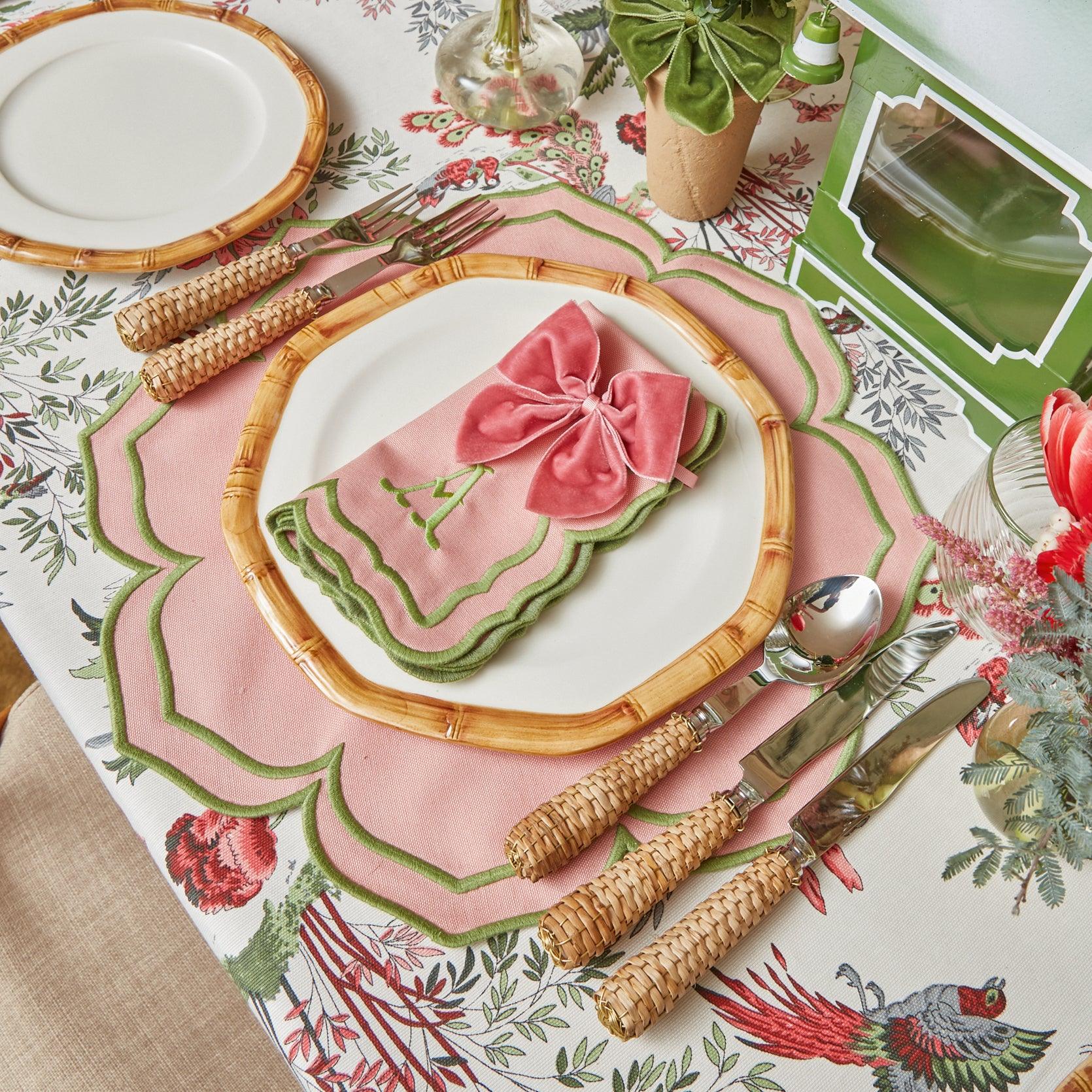 Fleur Pink Napkins (Set of 4) - Image 18