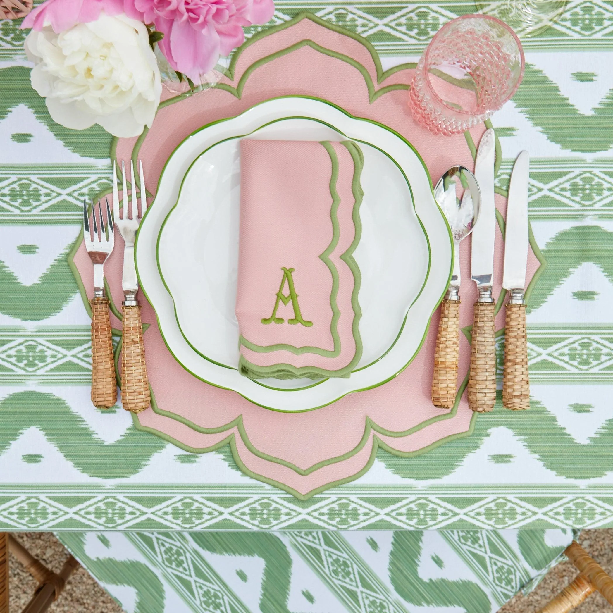 Fleur Pink Napkins (Set of 4) - Image 5