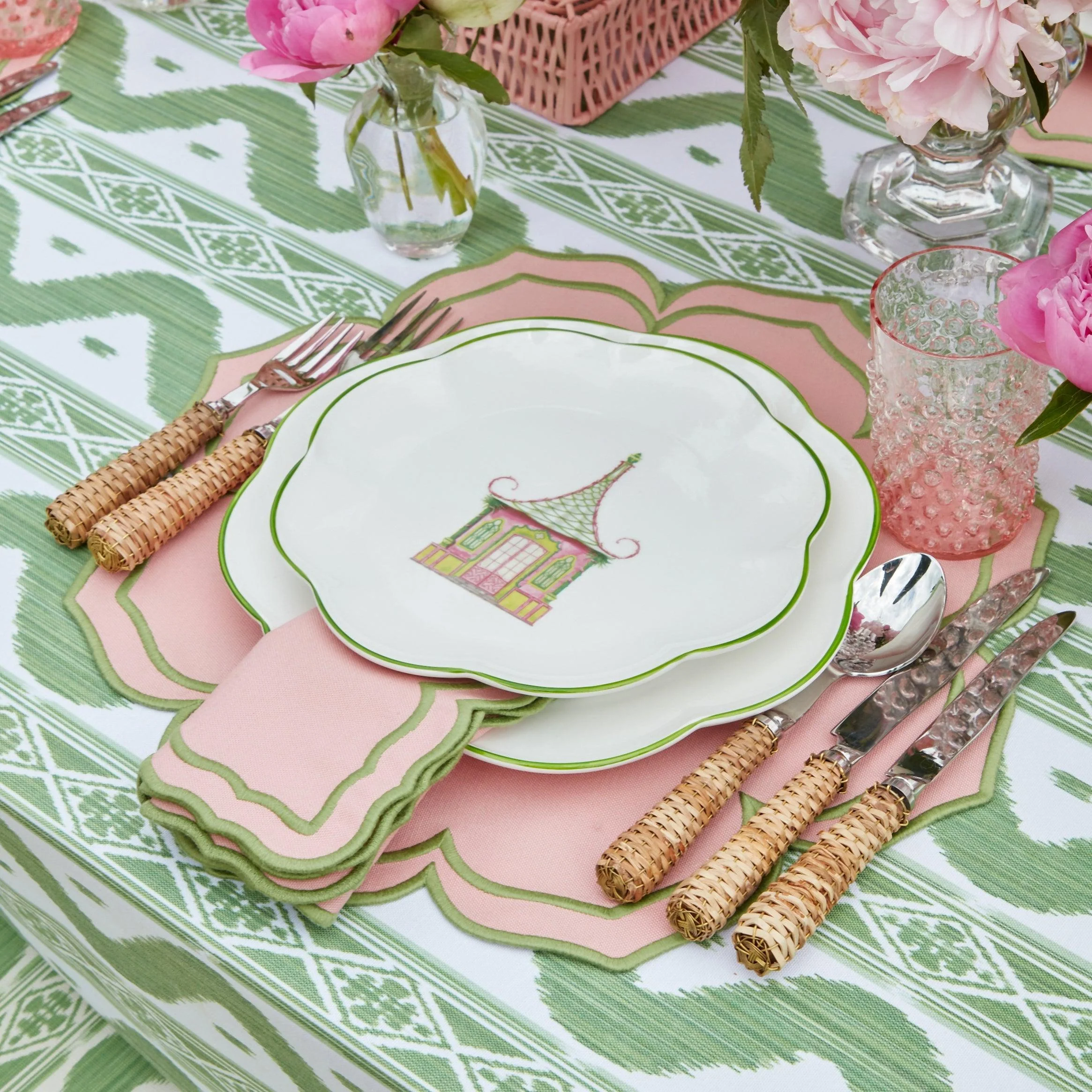 Fleur Pink Napkins (Set of 4) - Image 7