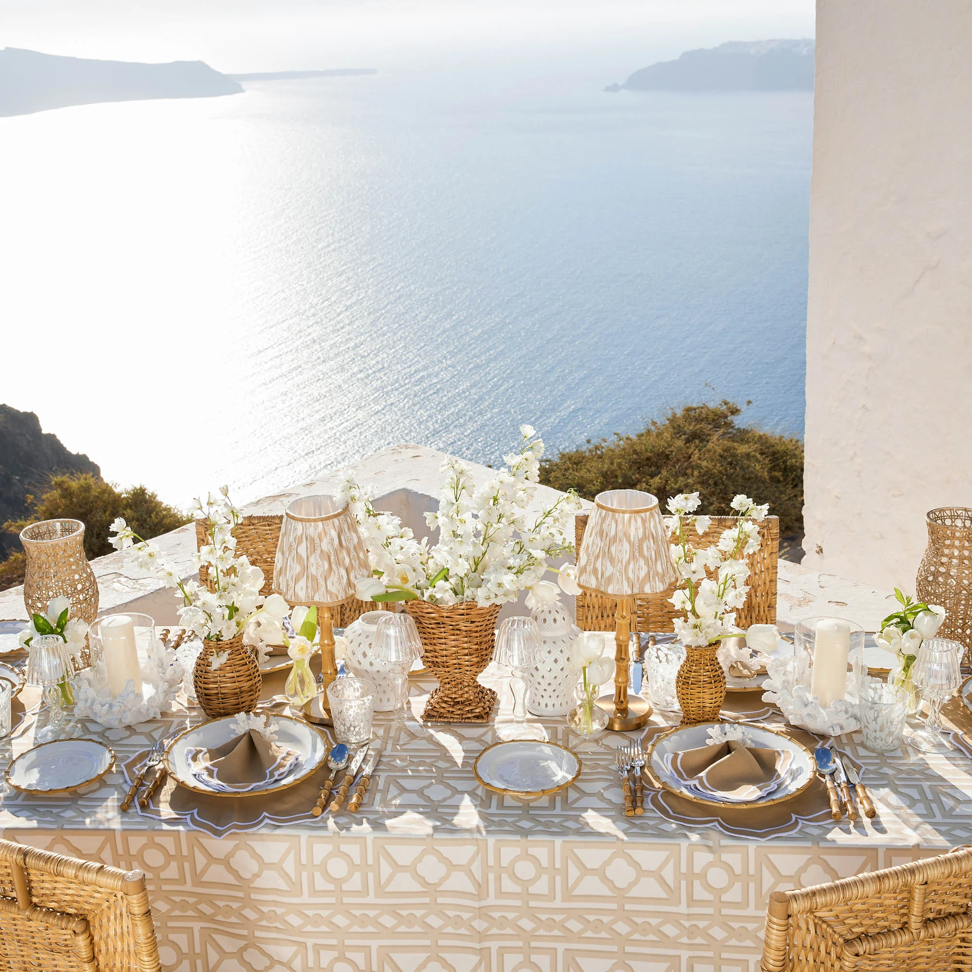 Fleur Sand Placemats (Set of 4) - Image 8