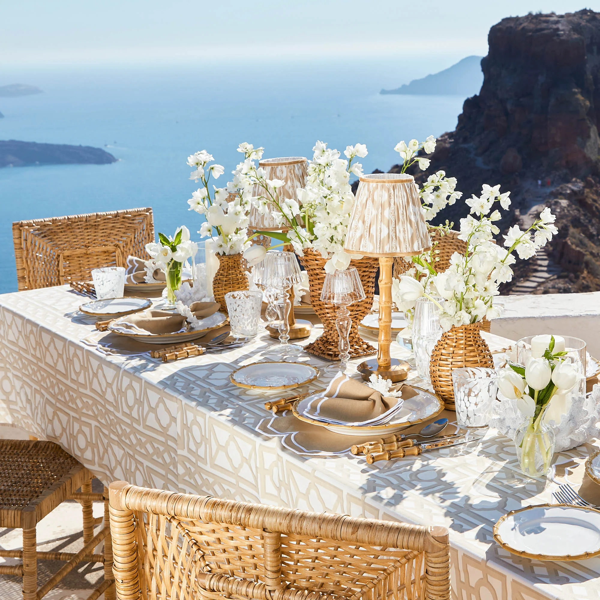 Fleur Sand Placemats (Set of 4) - Image 9