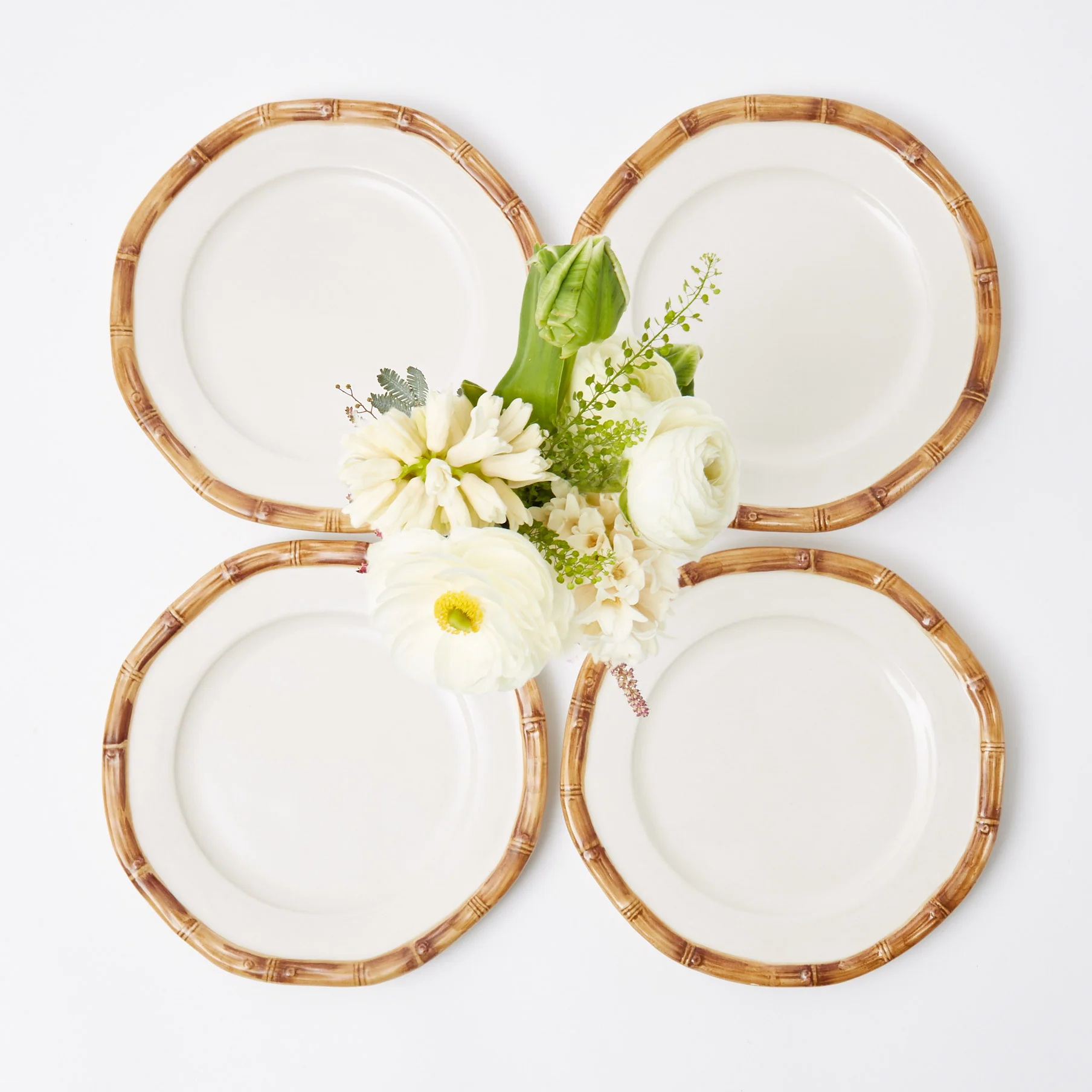 Geometric Bamboo Starter Plate (set of 4) - Image 8